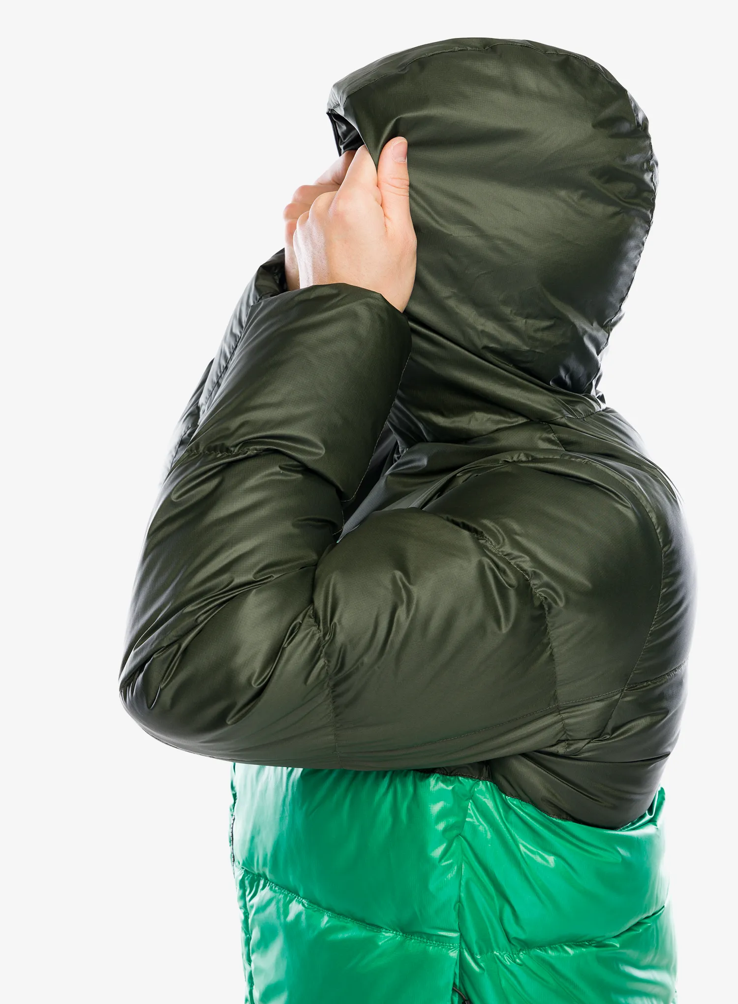 Puhovka Marmot Guides Down Hoody - rosin green/clover