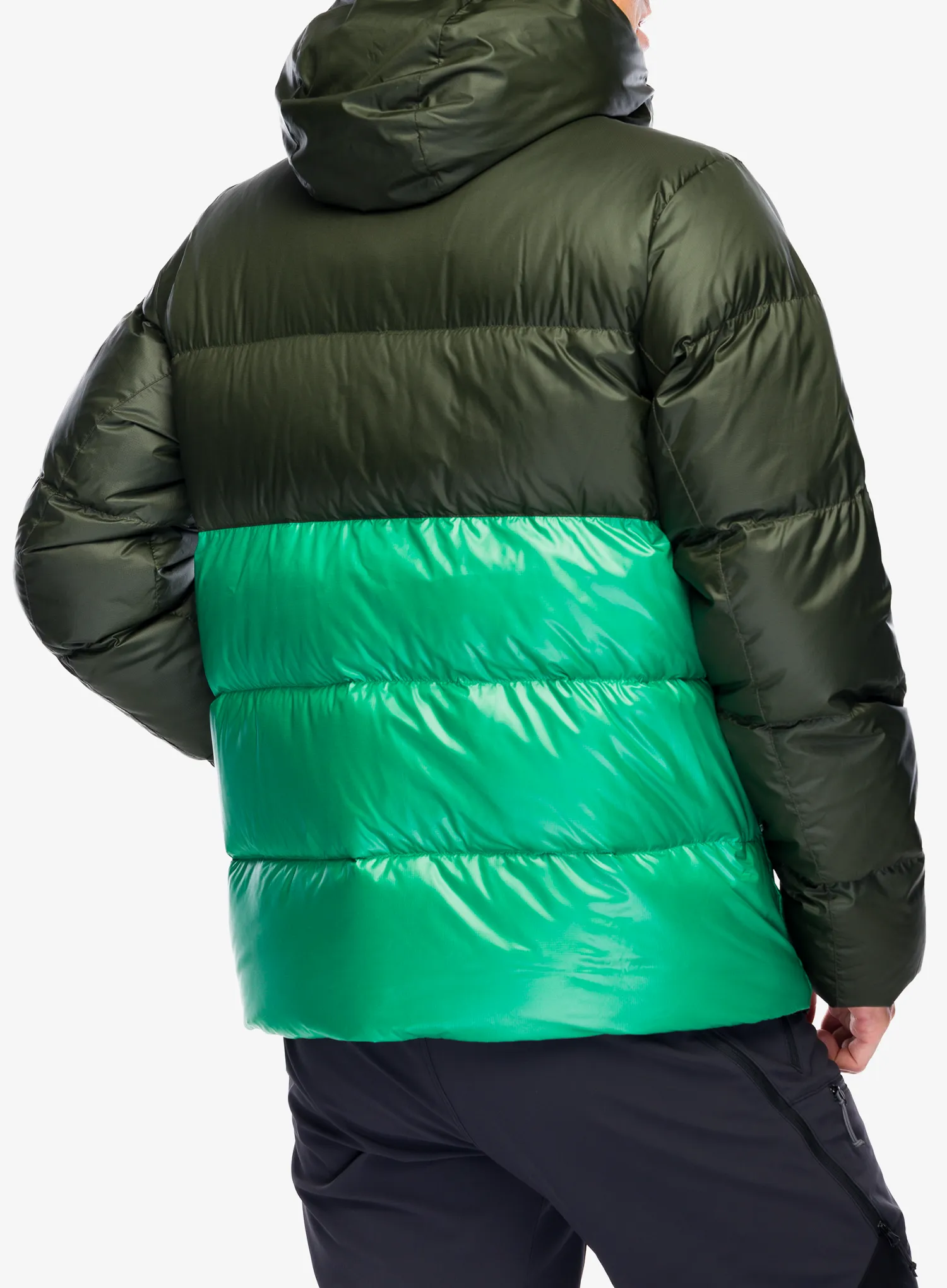 Puhovka Marmot Guides Down Hoody - rosin green/clover