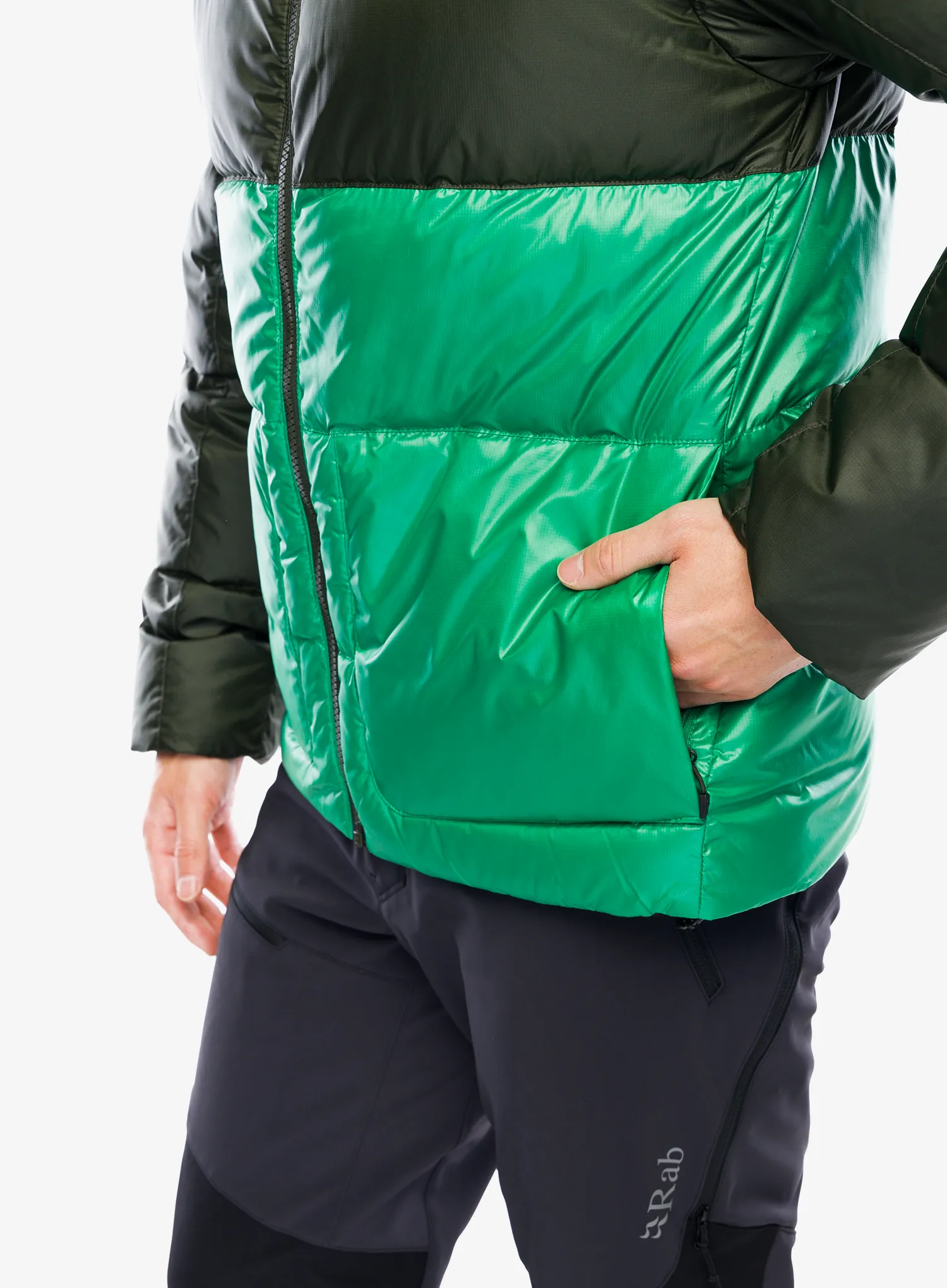 Puhovka Marmot Guides Down Hoody - rosin green/clover