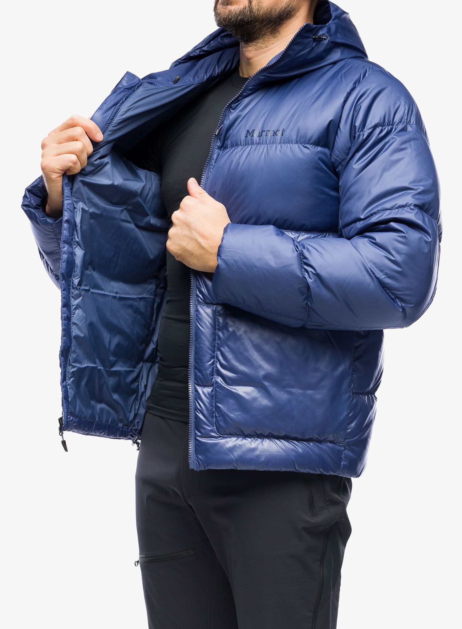 Puhovka Marmot Guides Down Hoody - storm