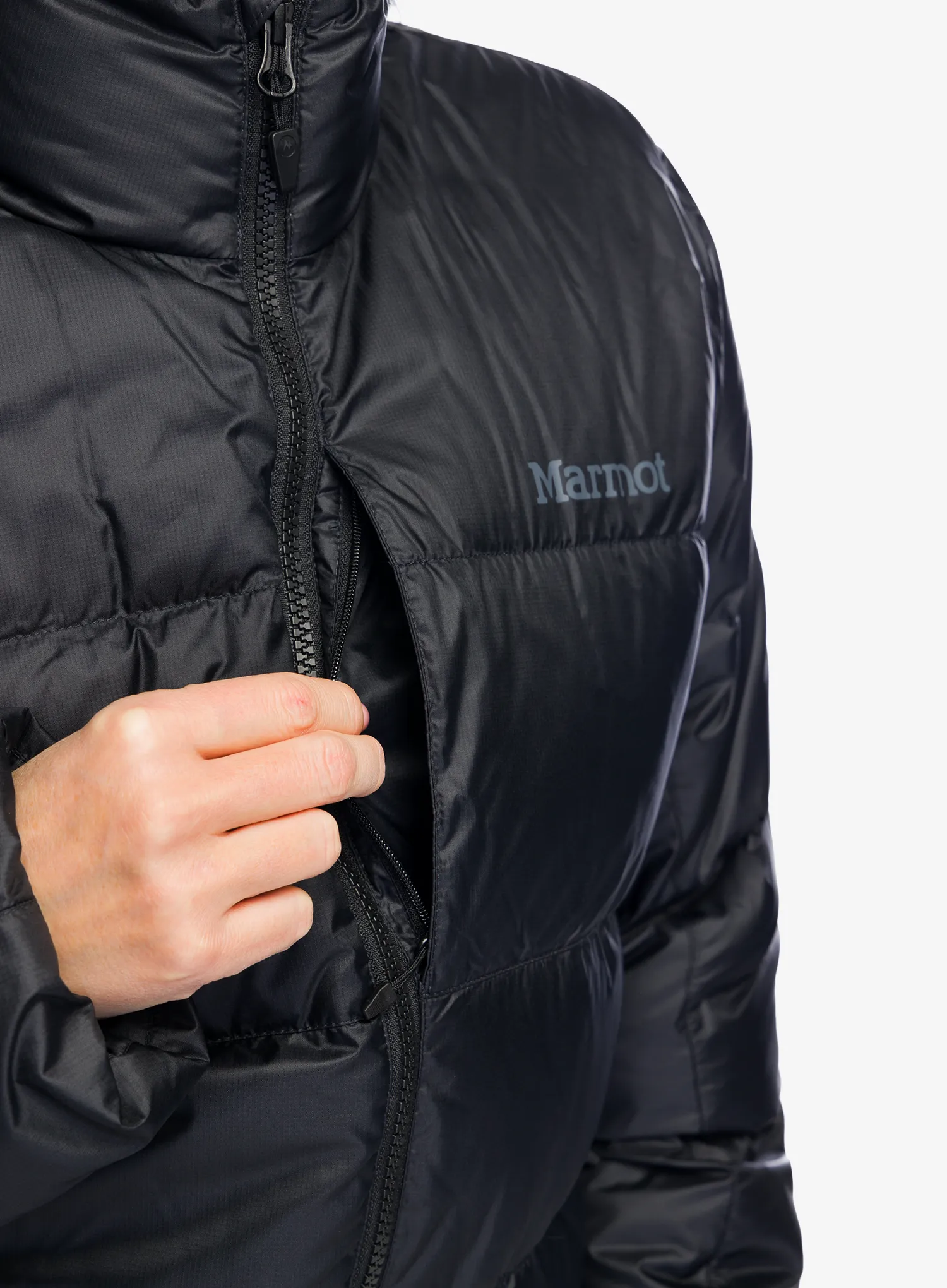 Ženska puhovka Marmot Guides Down Jacket - black