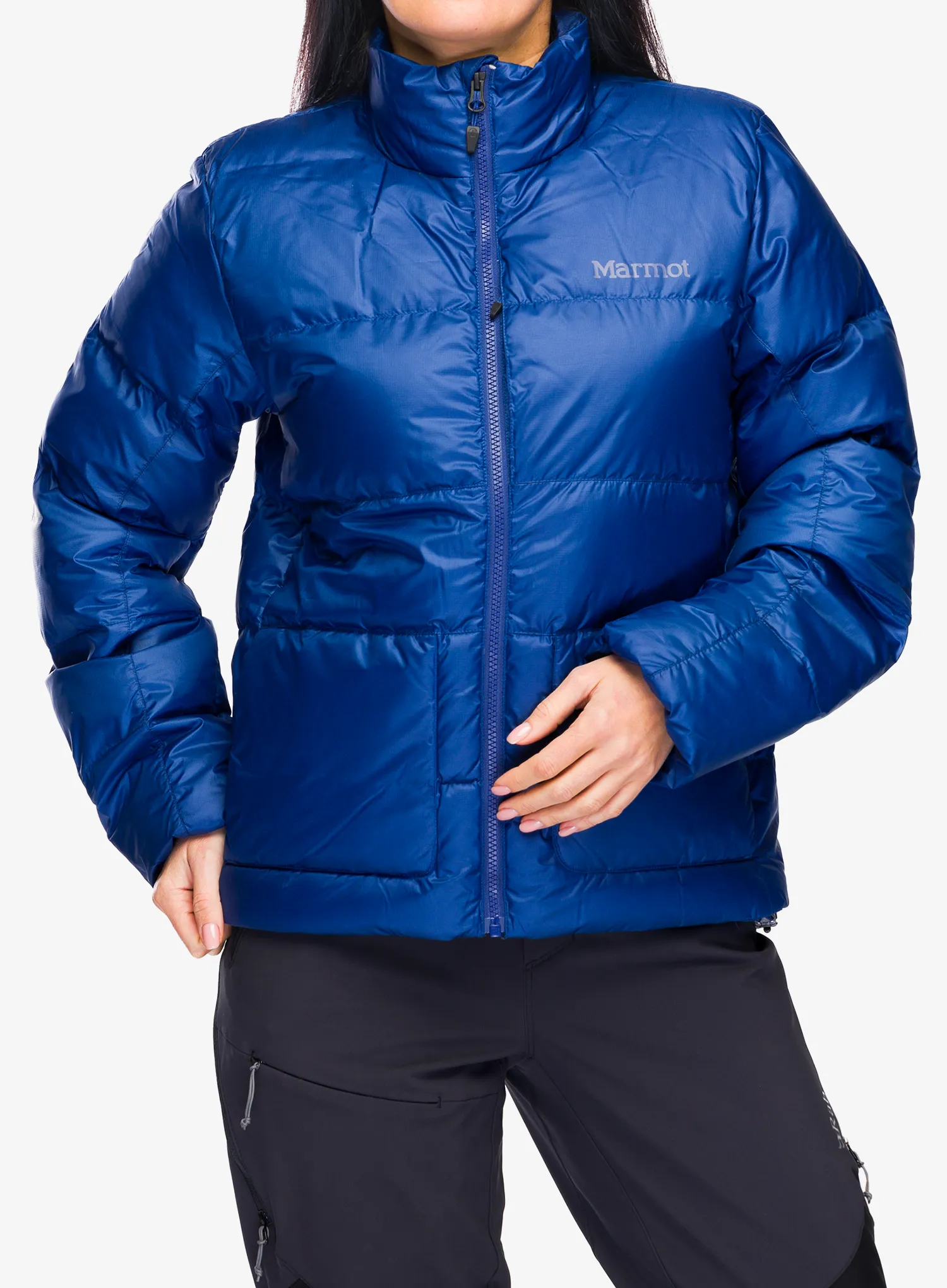 Ženska puhovka Marmot Guides Down Jacket - twilight blue
