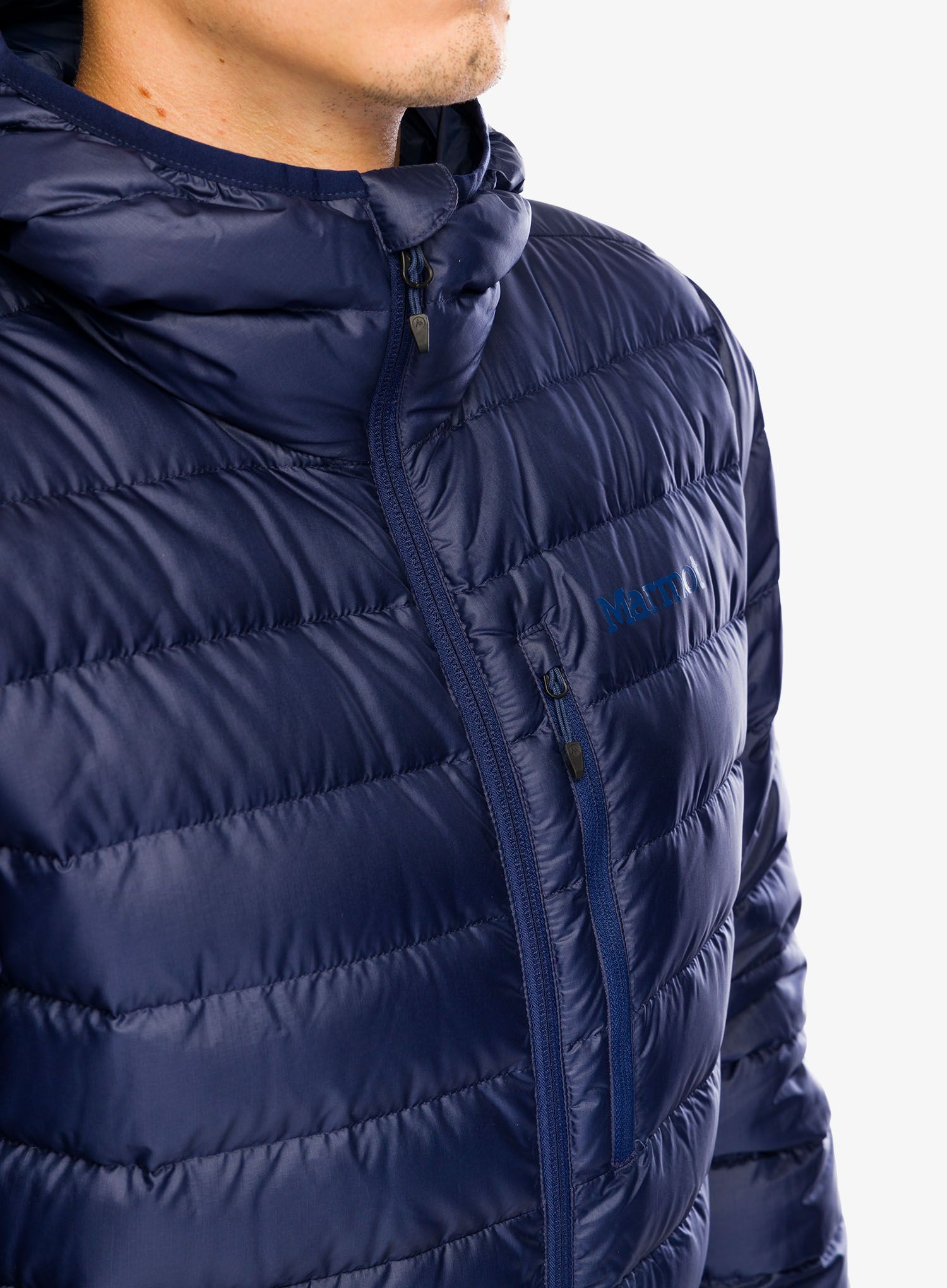 Puhovka Marmot Highlander Hoody - arctic navy