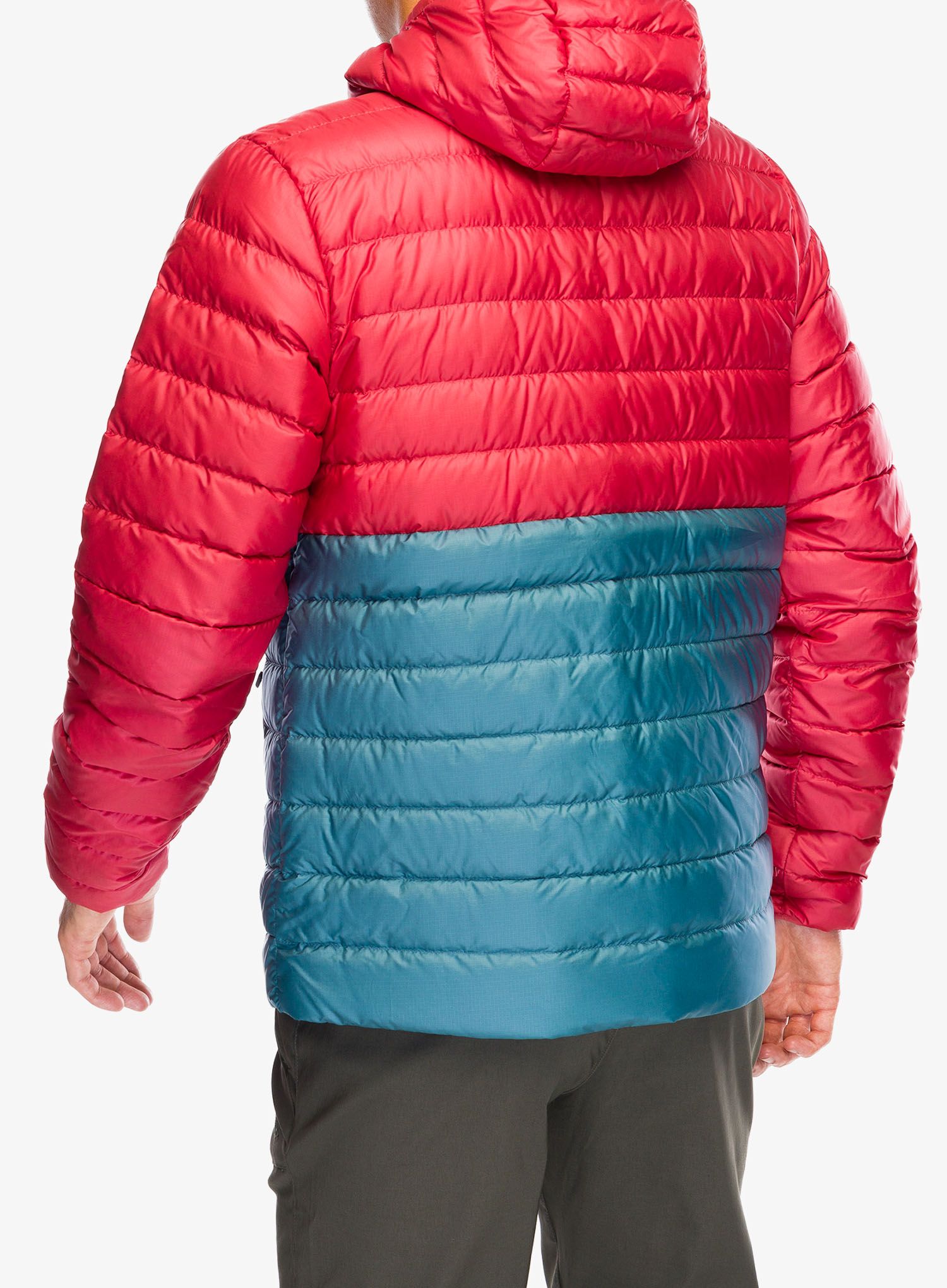 Puhovka Marmot Highlander Hoody - team red/moon river