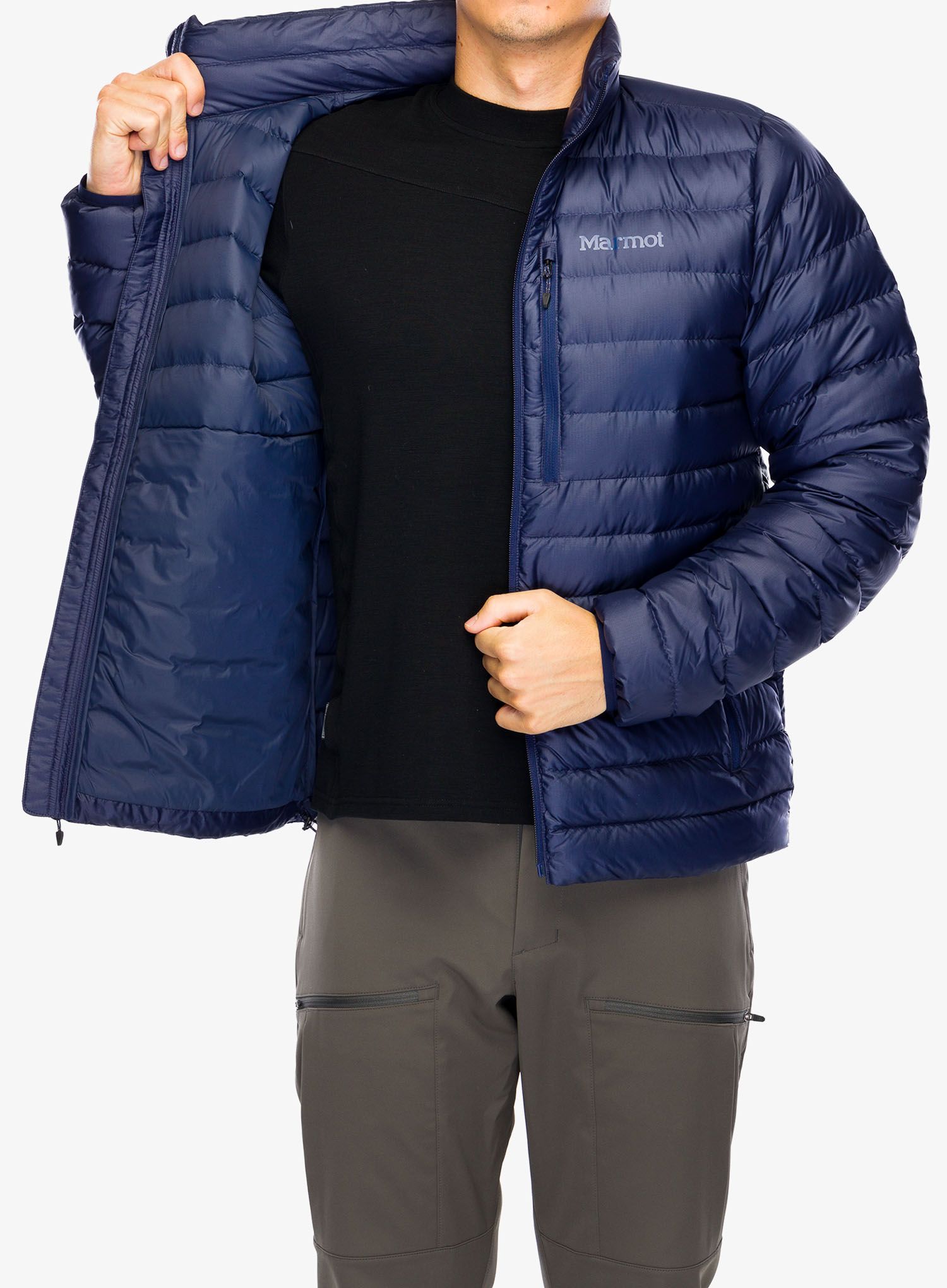 Puhovka Marmot Highlander Jacket - arctic navy