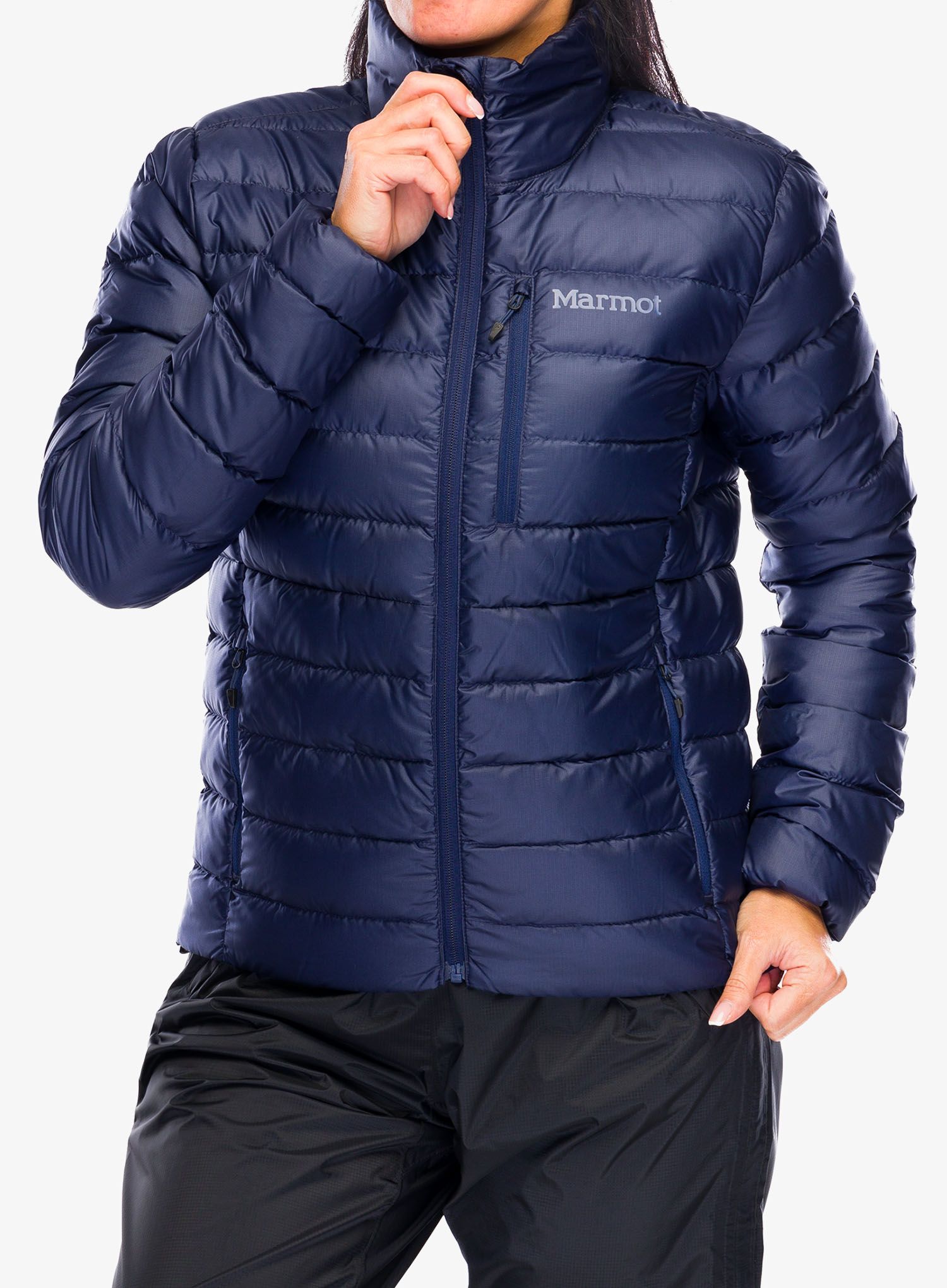 Ženska puhovka Marmot Highlander Jacket - arctic navy/navy
