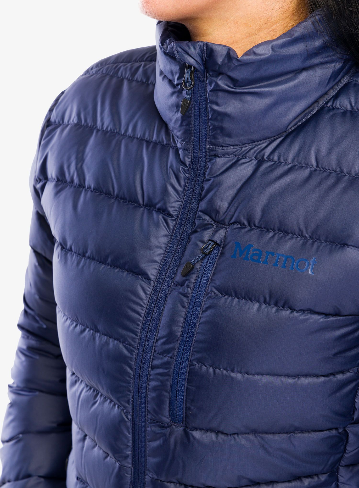 Ženska puhovka Marmot Highlander Jacket - arctic navy/navy