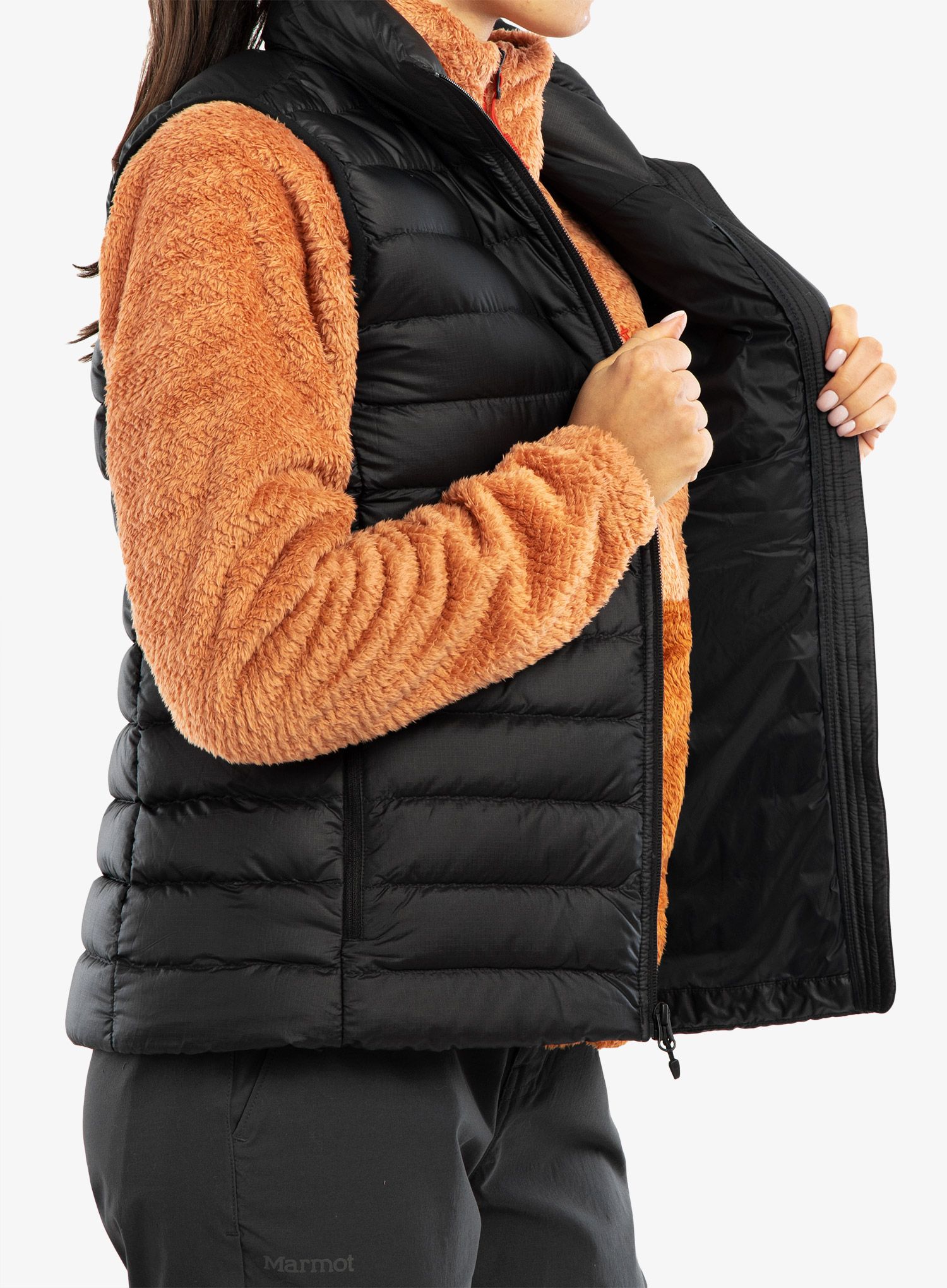 Ženski brezrokavnik Marmot Highlander Vest - black 