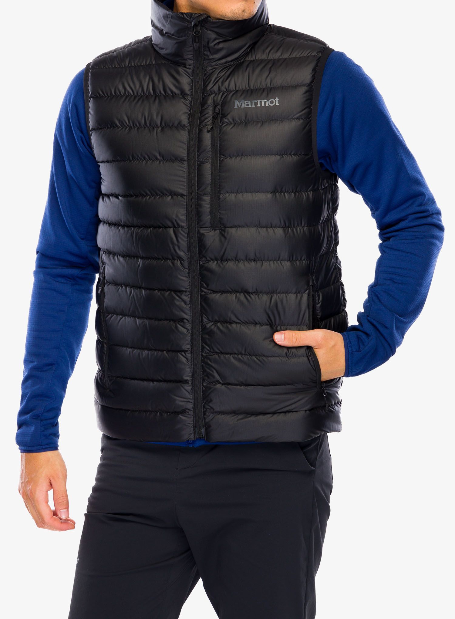 Puhasti brezrokavnik Marmot Highlander Vest - black
