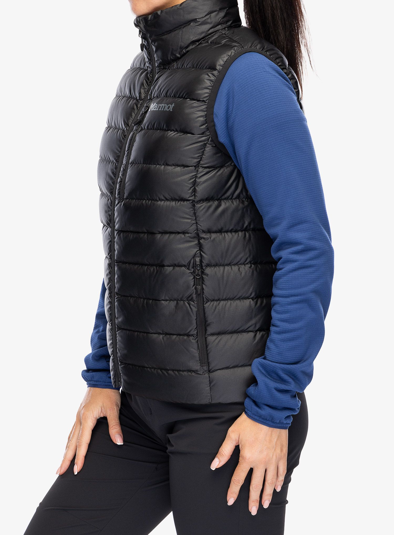 Ženski brezrokavnik Marmot Highlander Vest - black/black
