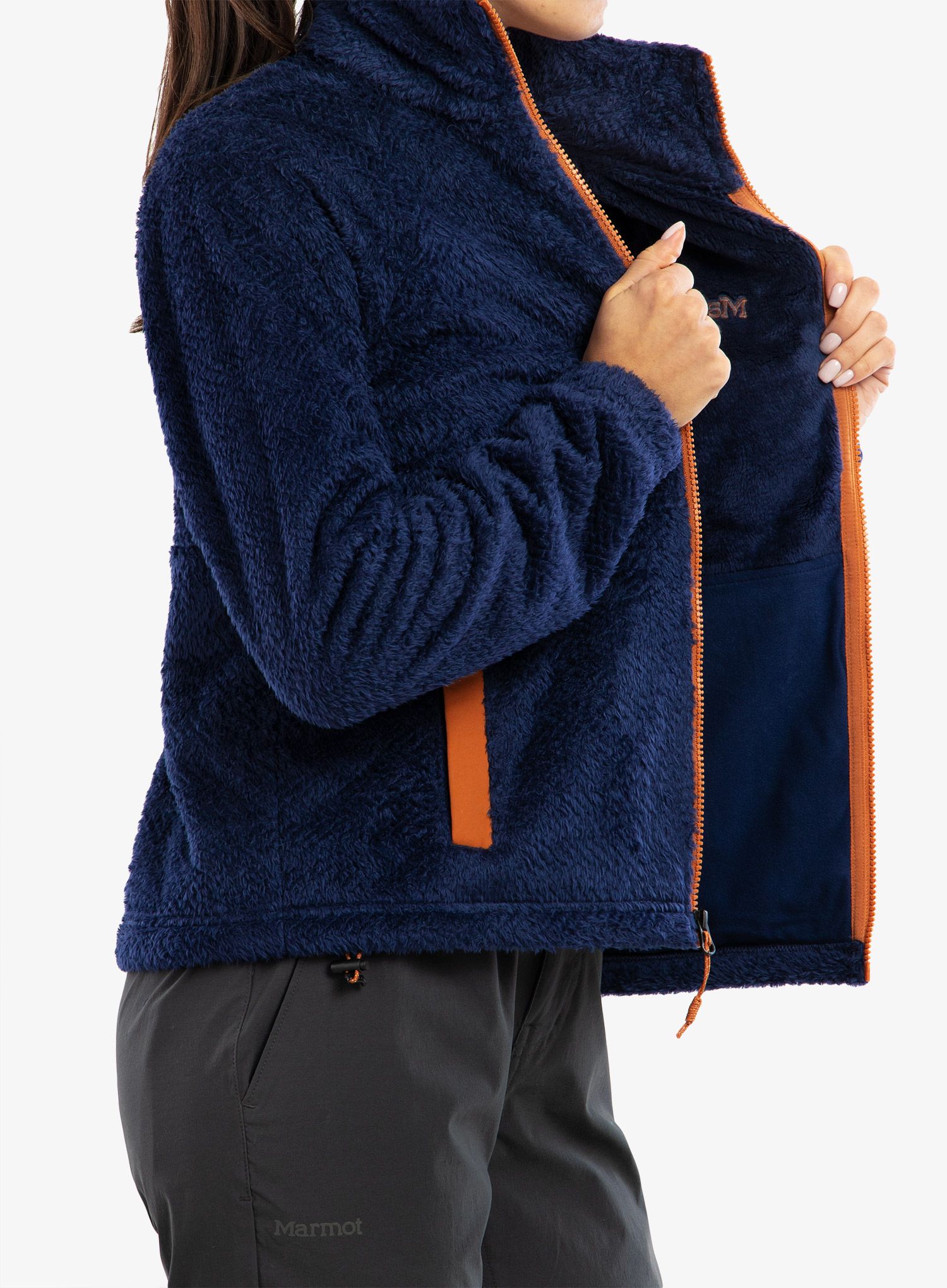Ženski flis Marmot Homestead Fleece Jacket - arctic navy