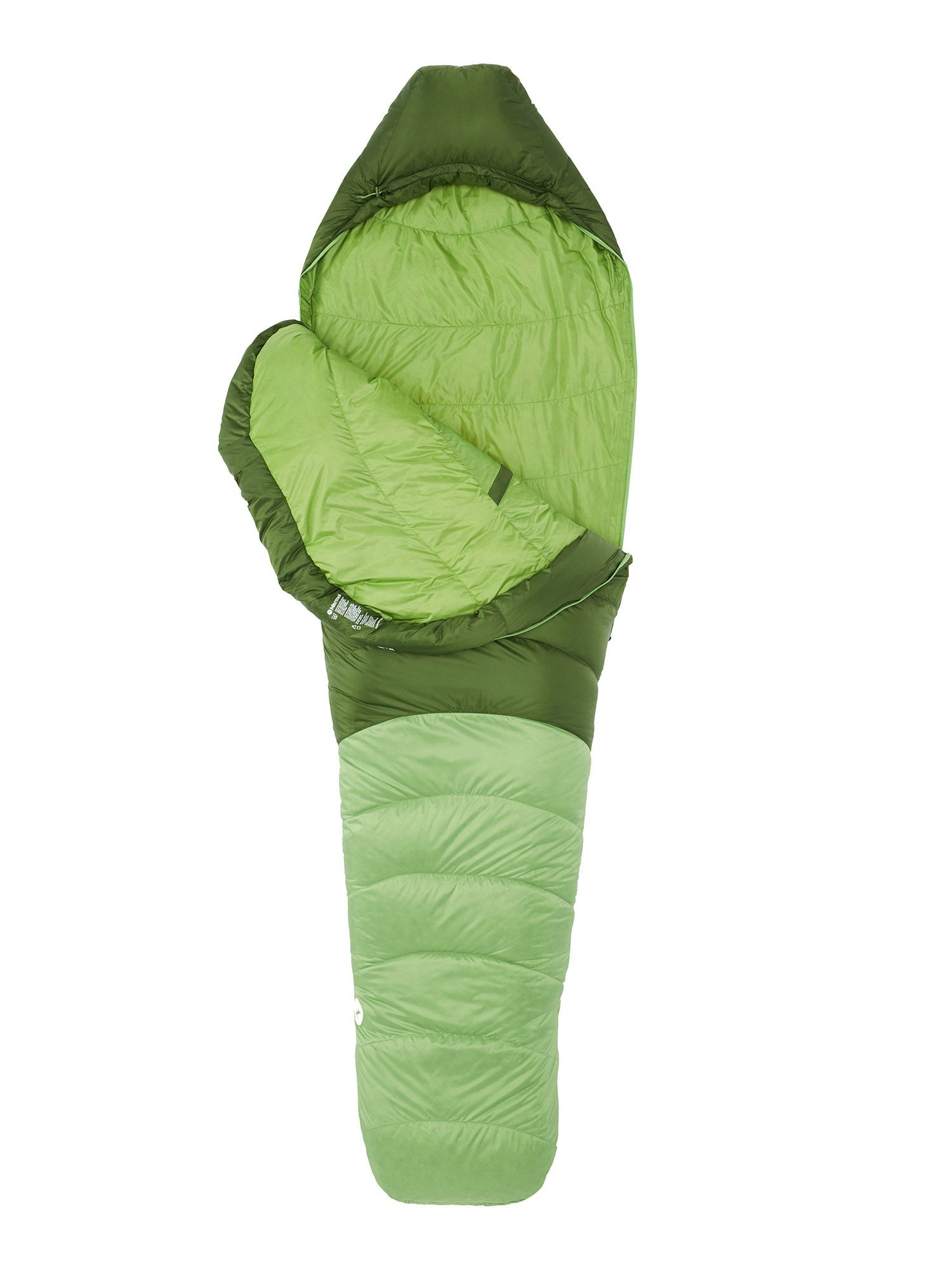 Spalna vreča Marmot Hydrogen Long (198 cm) - foliage/kiwi
