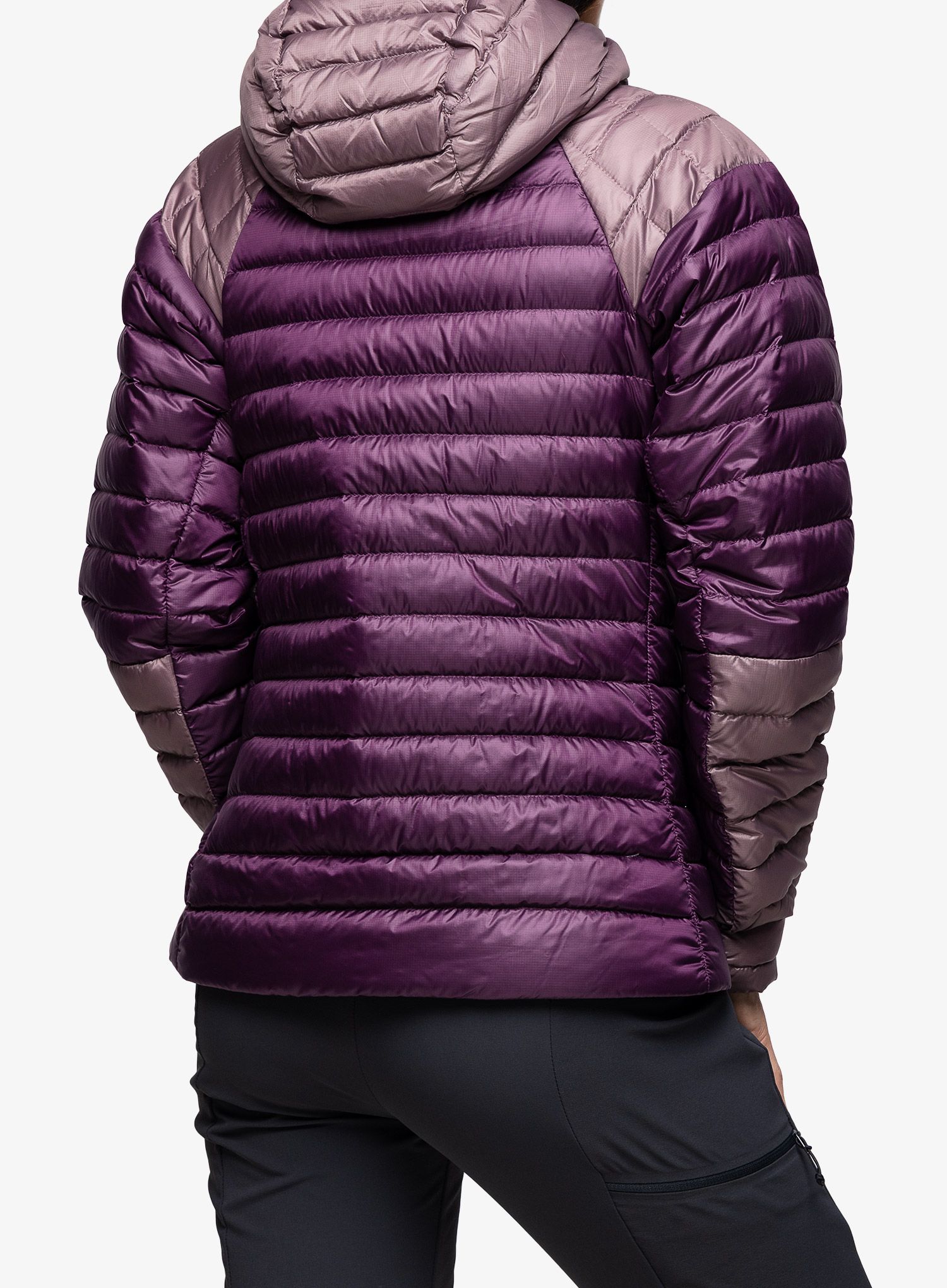 Ženska puhovka Marmot Hype Down Hoody - hazy purple/purple fig