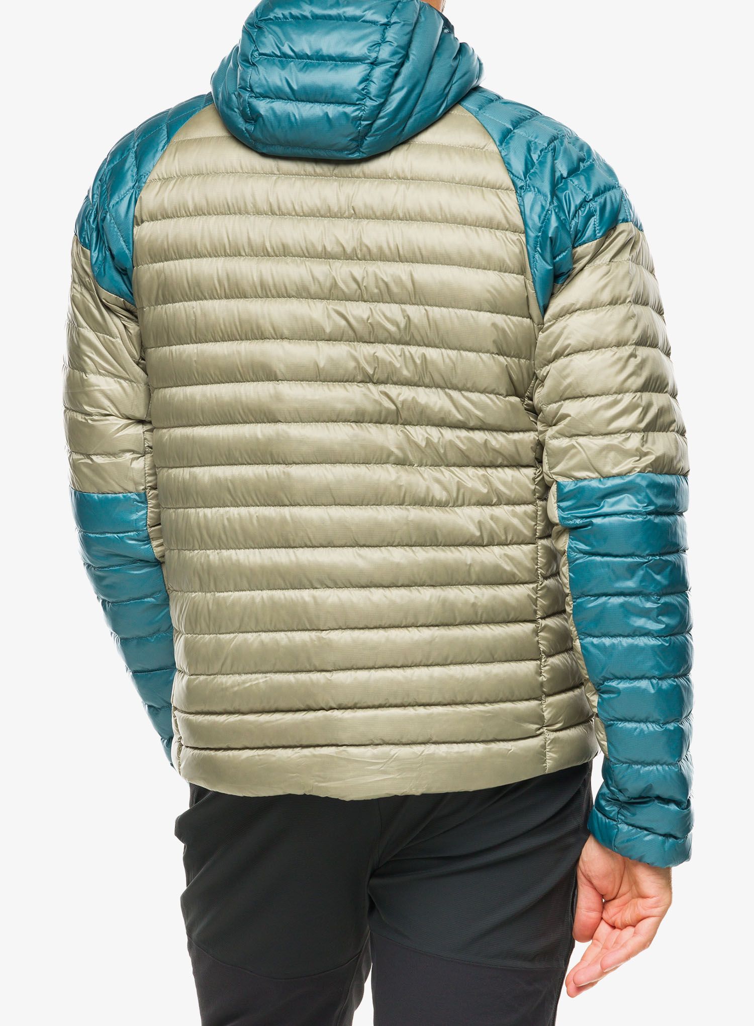 Puhovka Marmot Hype Down Hoody - moon river/vetiver