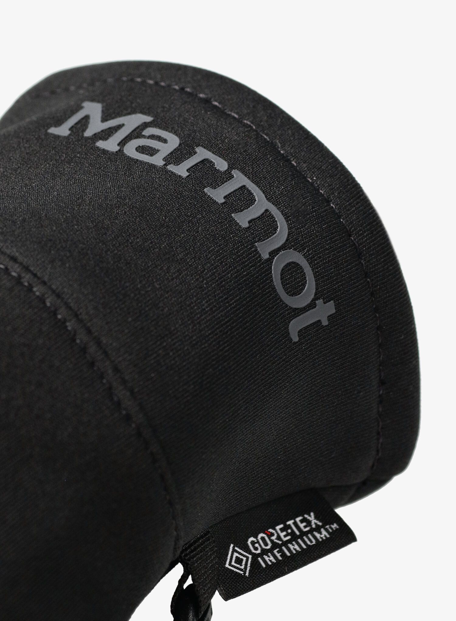 Softshell rokavice Marmot Infinium Windstopper Glove - black/black