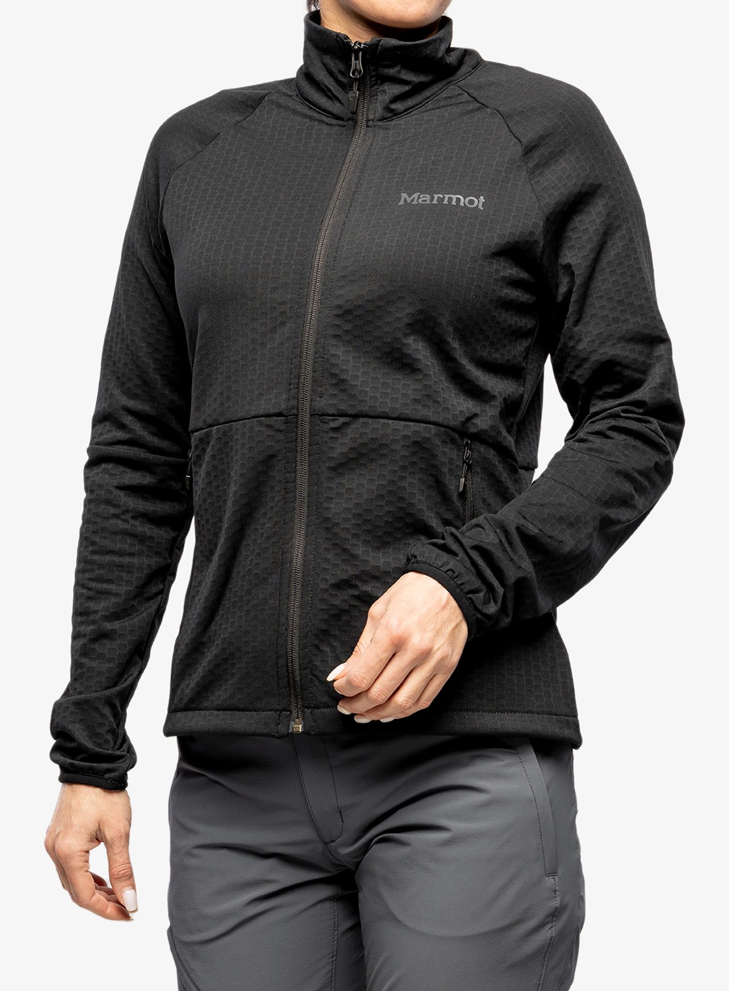 Ženski flis Marmot Leconte Fleece Jacket - black