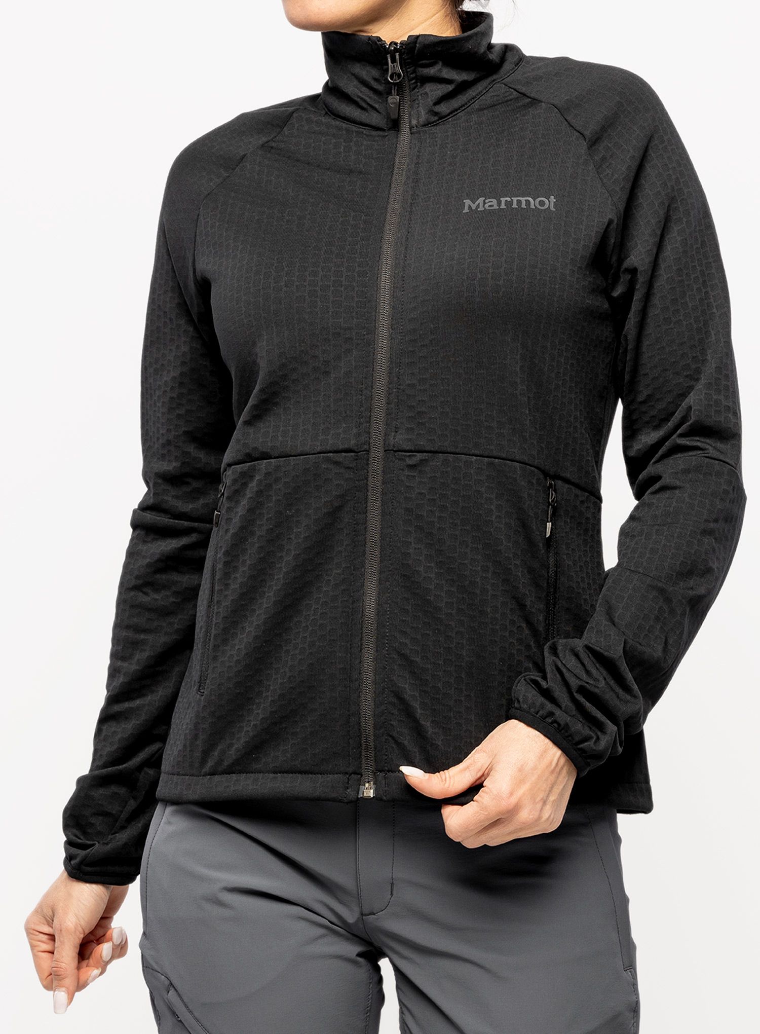 Ženski flis Marmot Leconte Fleece Jacket - black