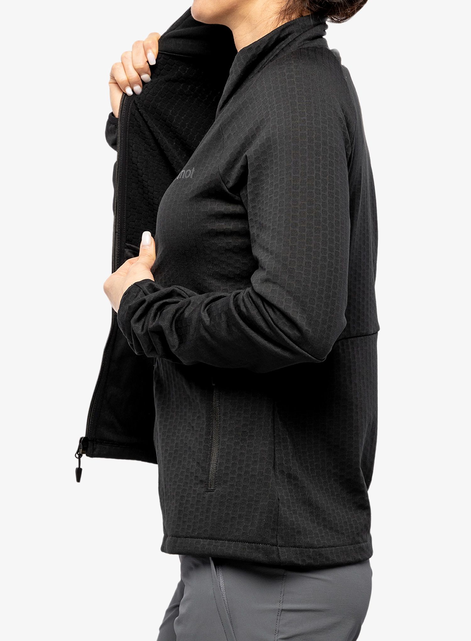 Ženski flis Marmot Leconte Fleece Jacket - black