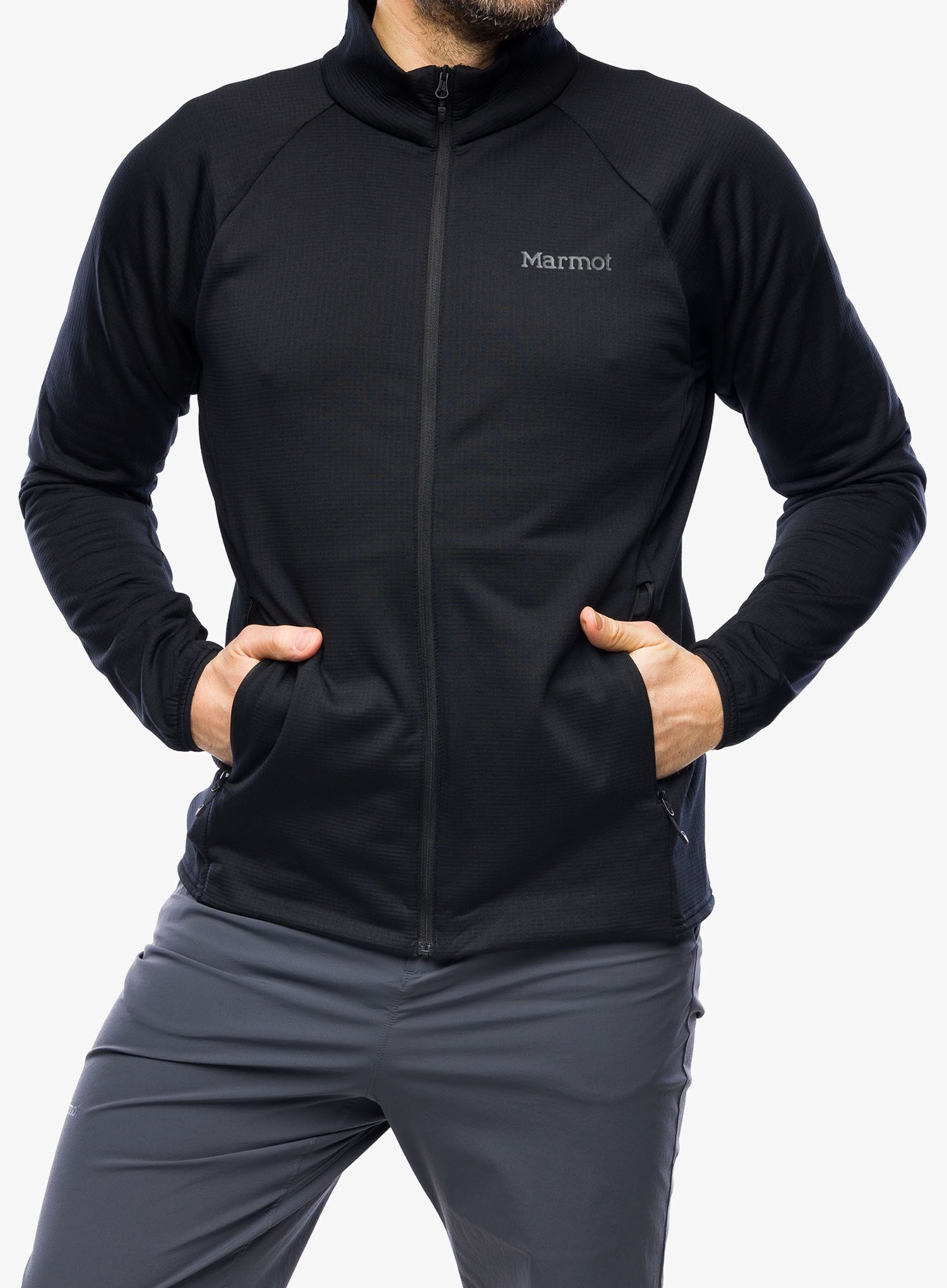 Flis Marmot Leconte Fleece Jacket - black