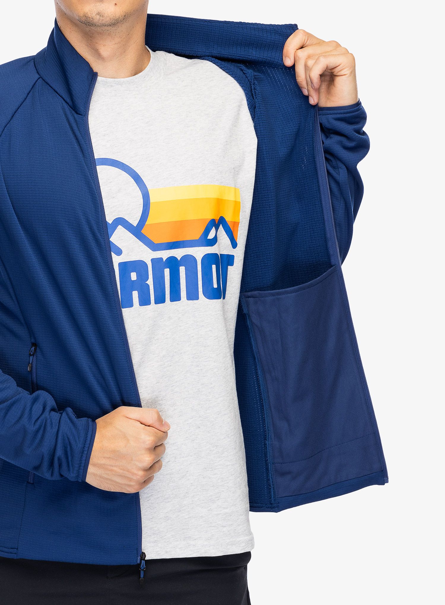 Flis Marmot Leconte Fleece Jacket - twilight blue