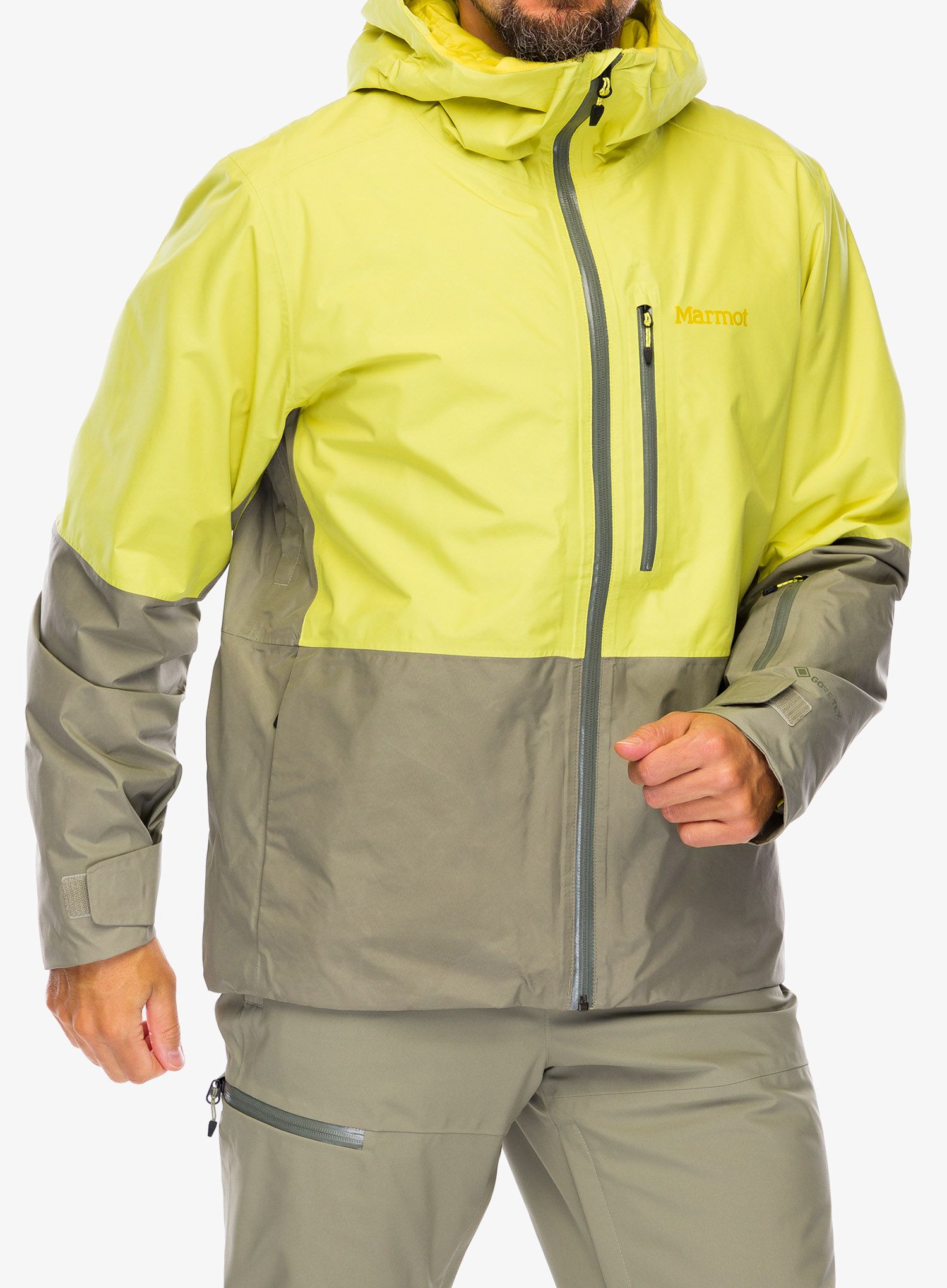 GORE-TEX jakna Marmot Lightray GORE-TEX Jacket - limelight/vetiver