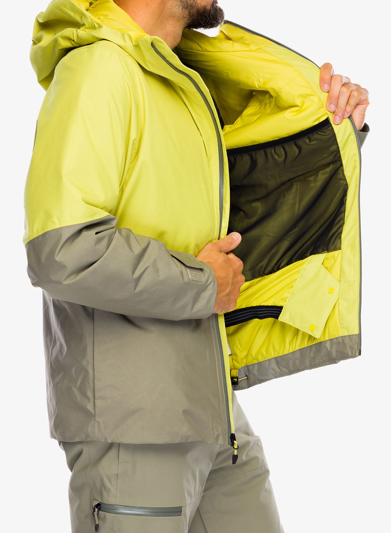 GORE-TEX jakna Marmot Lightray GORE-TEX Jacket - limelight/vetiver