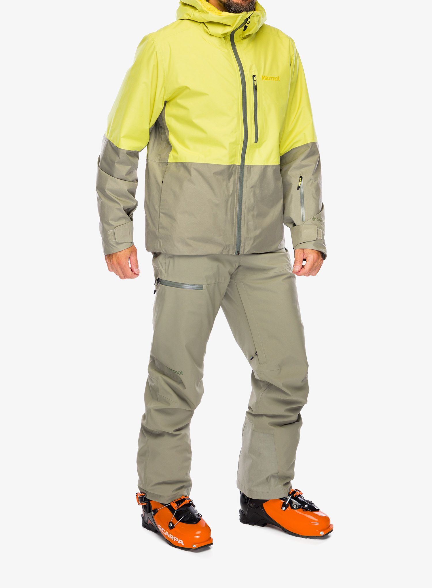 GORE-TEX jakna Marmot Lightray GORE-TEX Jacket - limelight/vetiver