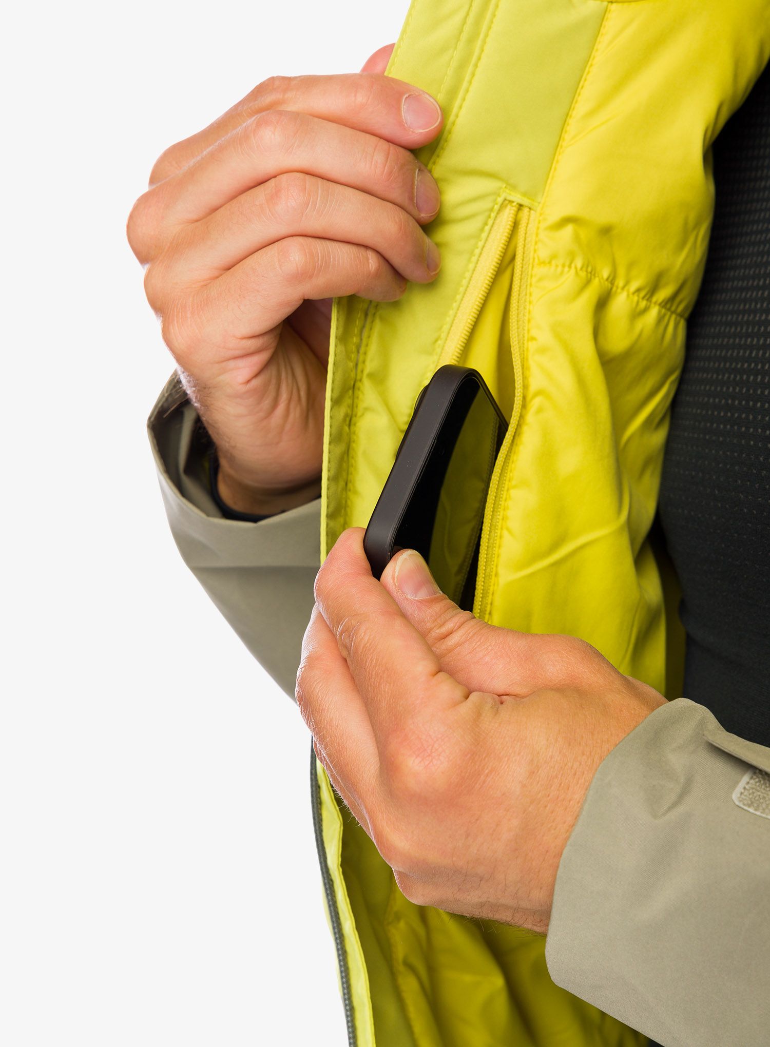 GORE-TEX jakna Marmot Lightray GORE-TEX Jacket - limelight/vetiver