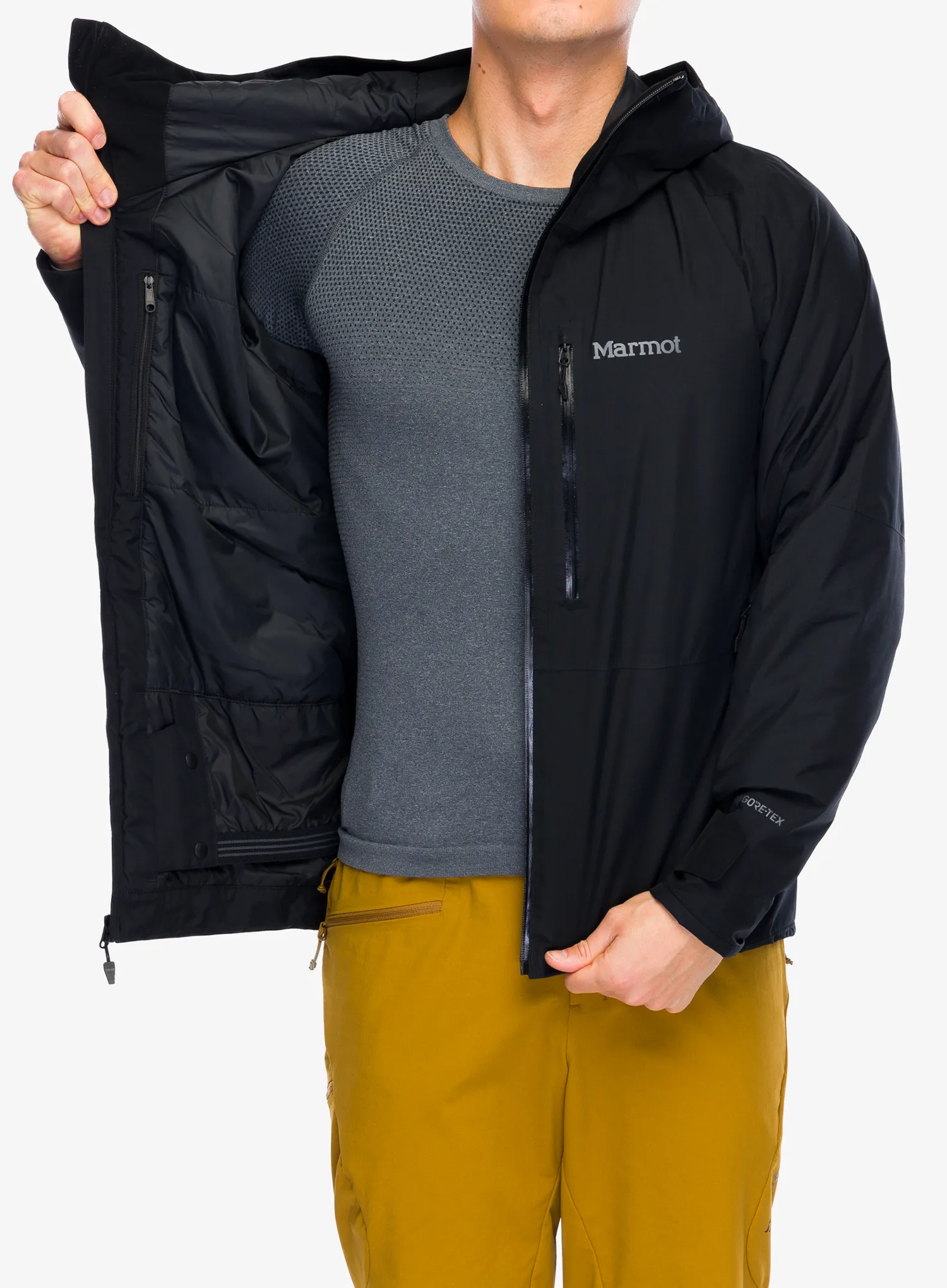 Smučarska jakna Marmot Lightray Jacket - black/black