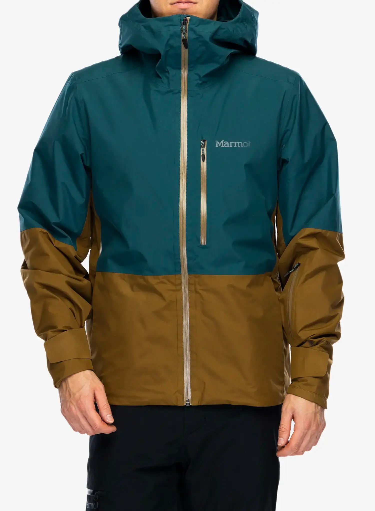 Smučarska jakna Marmot Lightray Jacket - dark jungle/hazel