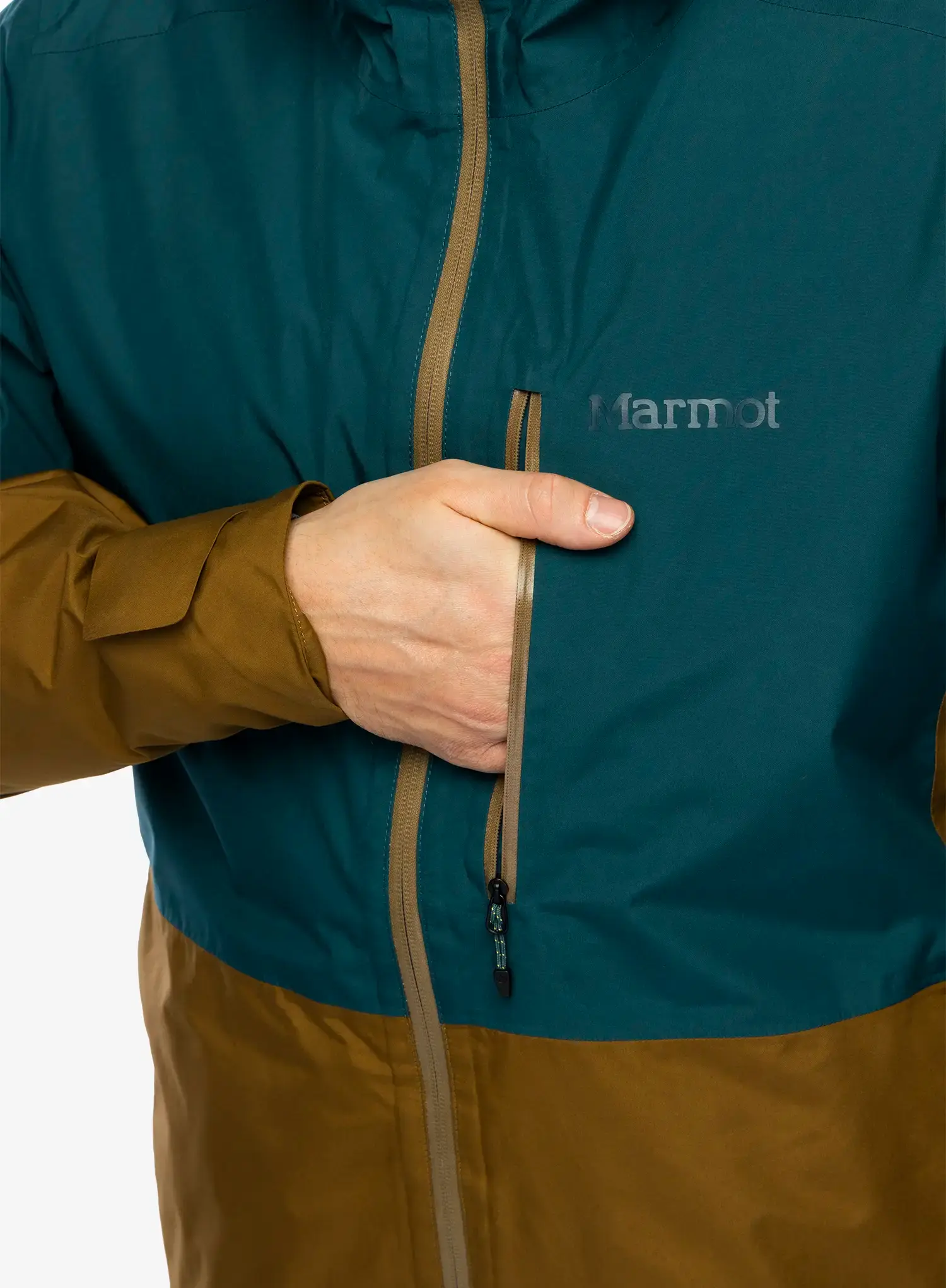 Smučarska jakna Marmot Lightray Jacket - dark jungle/hazel