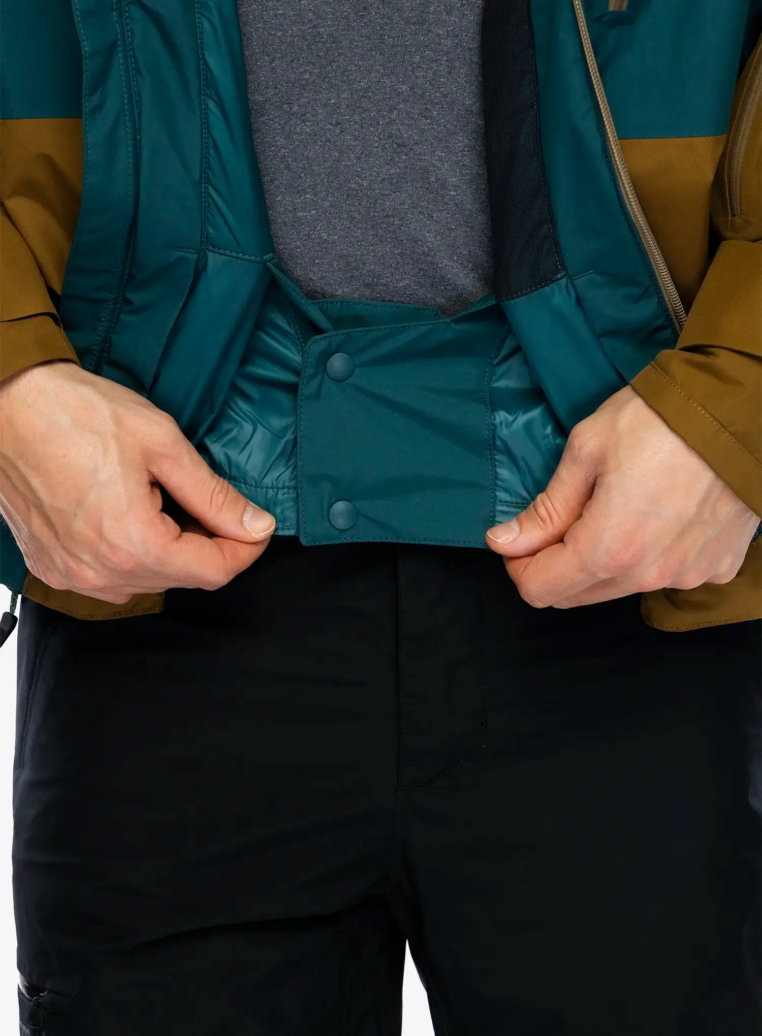 Smučarska jakna Marmot Lightray Jacket - dark jungle/hazel