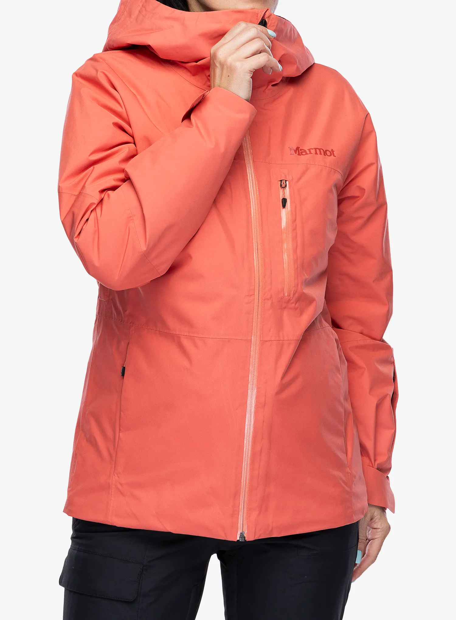 Ženska smučarska jakna Marmot Lightray Jacket - grapefruit