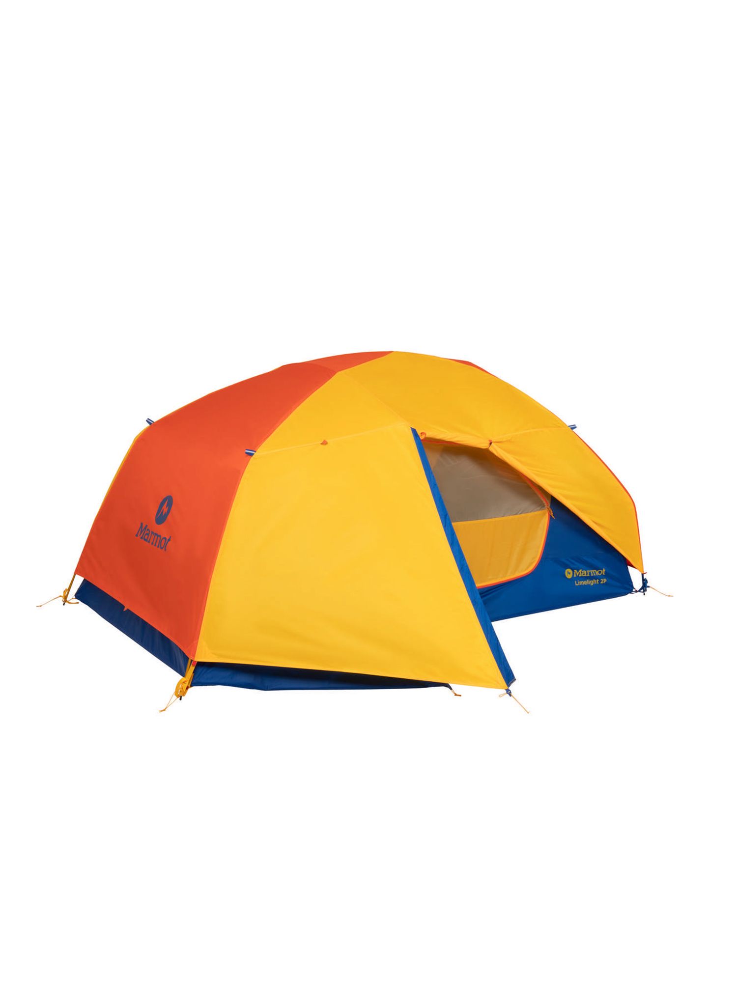Šotor za 3 osebe Marmot Limelight 3P - solar/red sun
