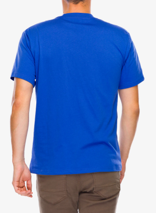 Bombažna majica Marmot MMW Gradient Tee SS - trail blue