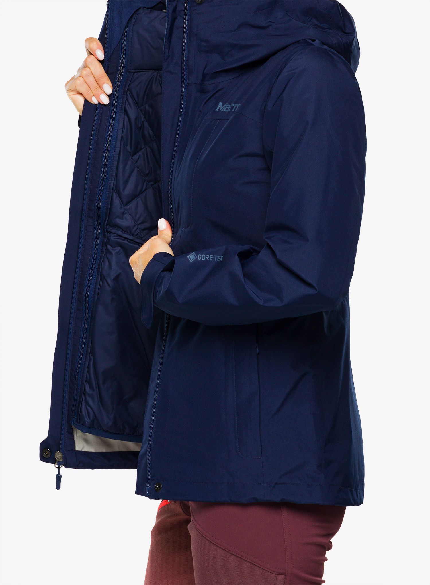 Ženska jakna 3 v 1 Marmot Minimalist Component Jacket - arctic navy
