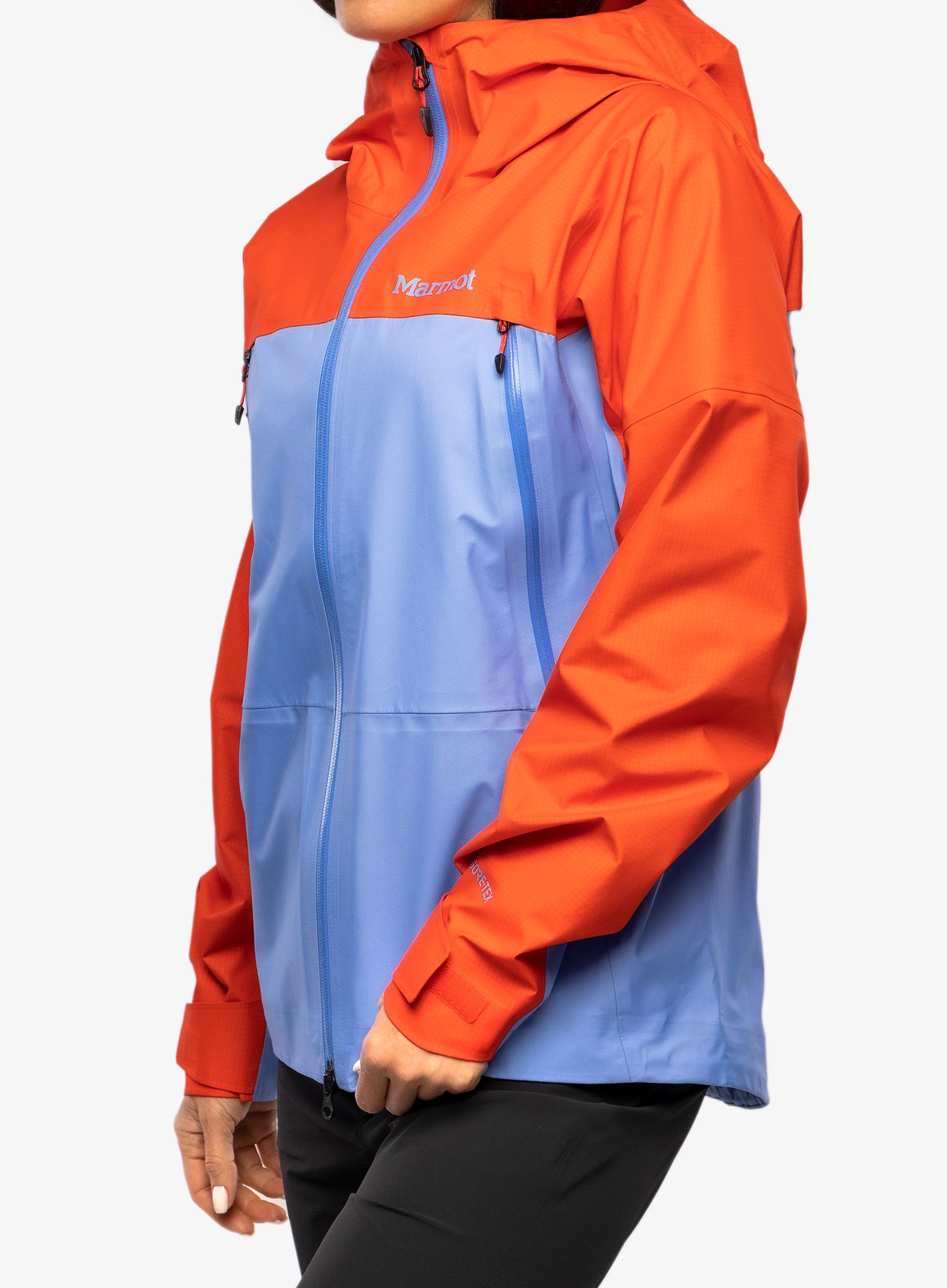 Ženske GORE-TEX jakna Marmot Mitre Peak Jacket - victory red/gateway blue