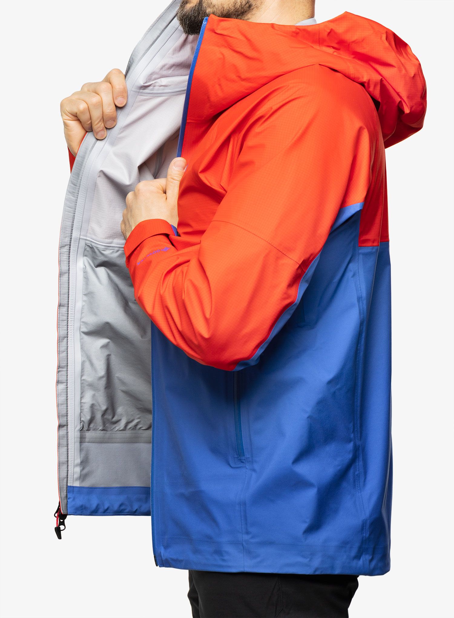 GORE-TEX jakna Marmot Mitre Peak Jacket - victory red/trail blue