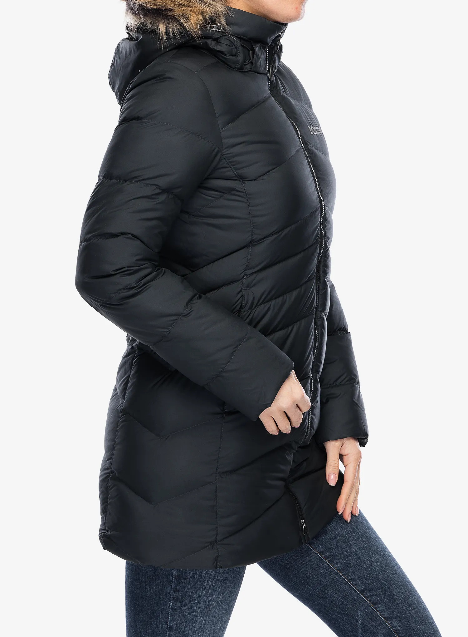 Ženska zimska jakna Marmot Montreal Coat - black/black