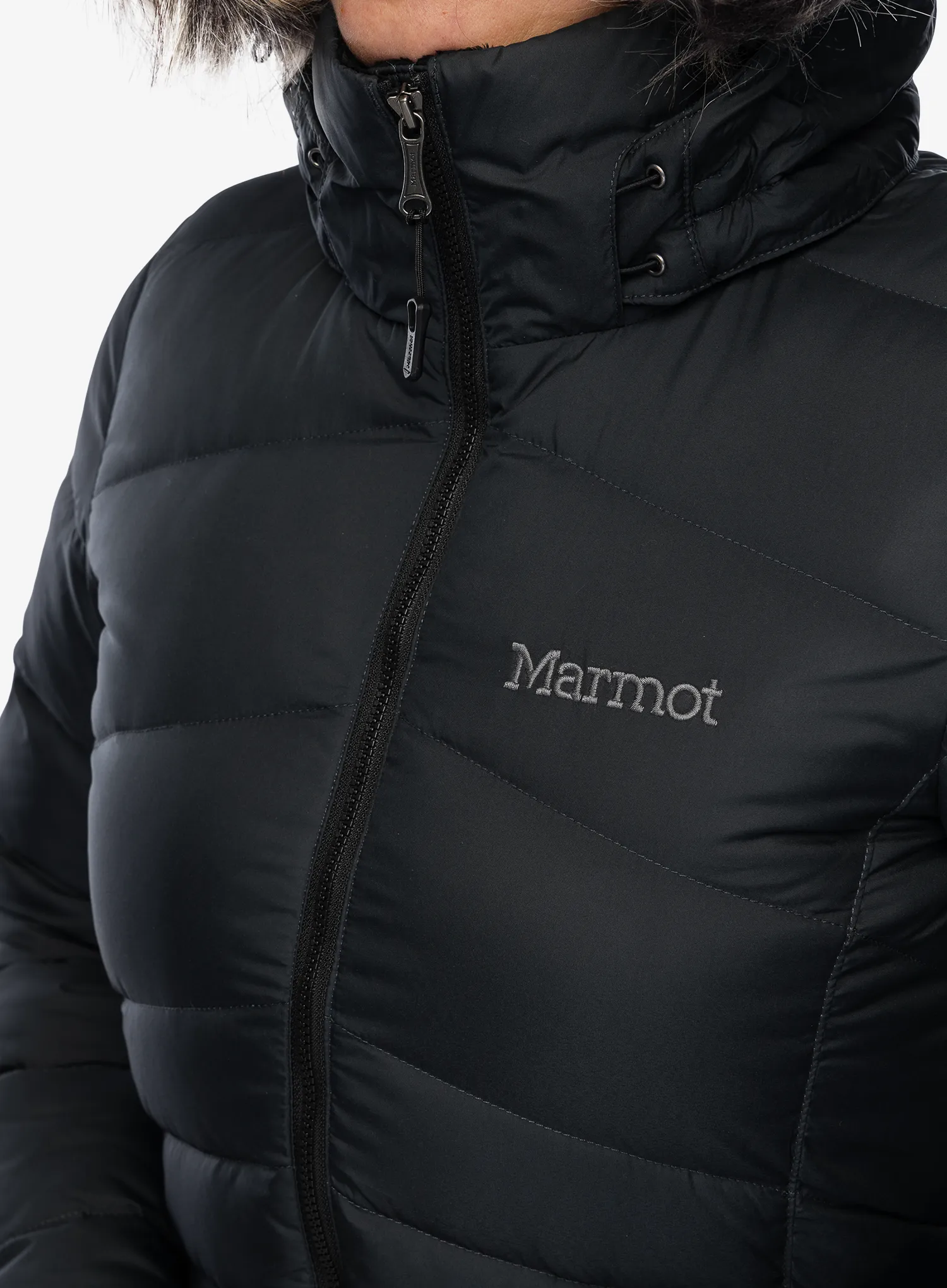 Ženska zimska jakna Marmot Montreal Coat - black/black
