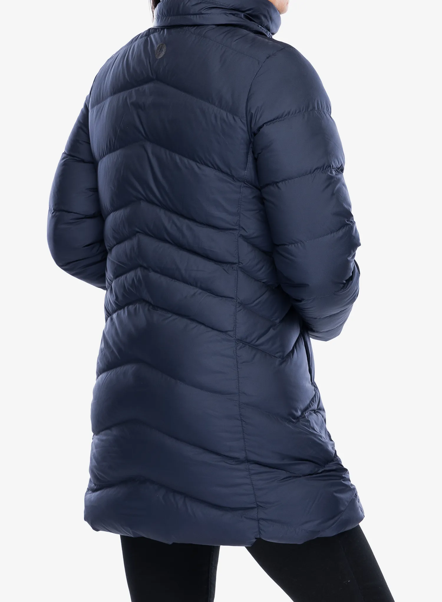 Puhast plašč Marmot Montreal Coat - midnight navy/navy