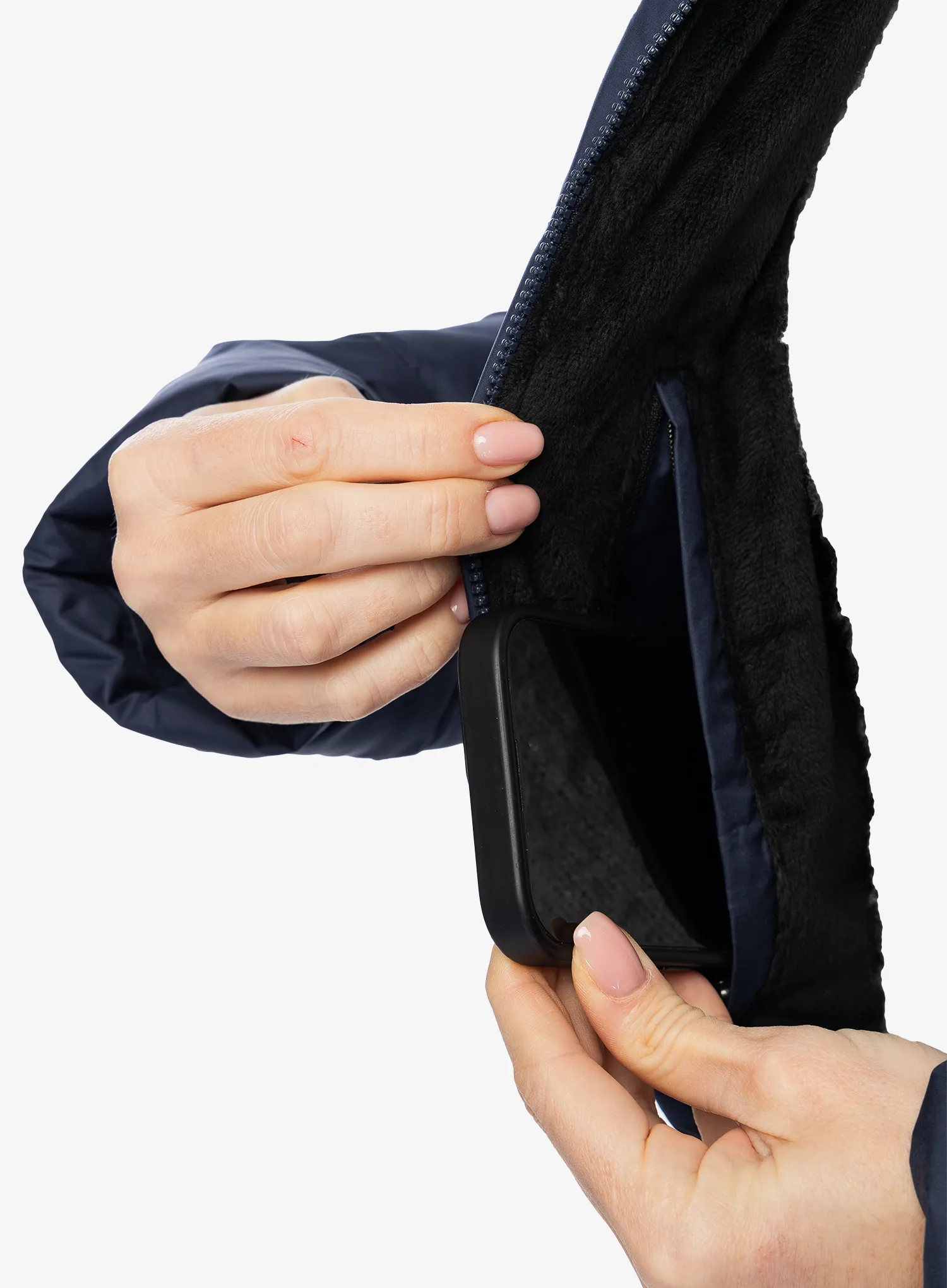 Puhast plašč Marmot Montreal Coat - midnight navy/navy