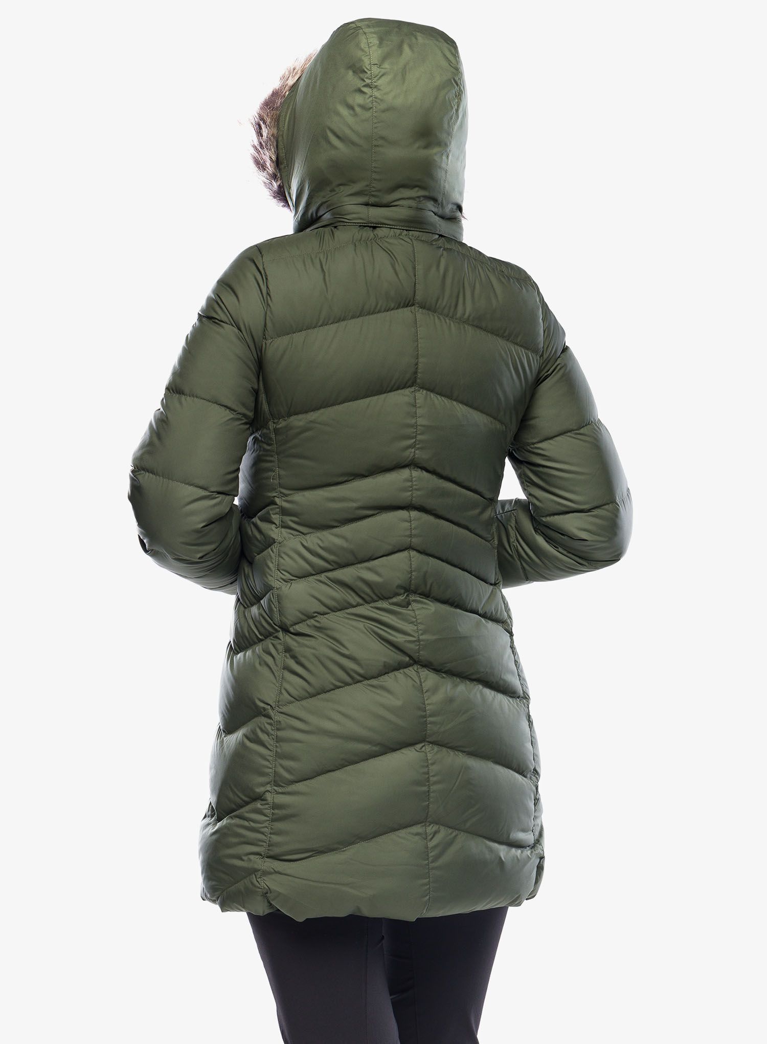 Puhast plašč Marmot Montreal Coat - nori