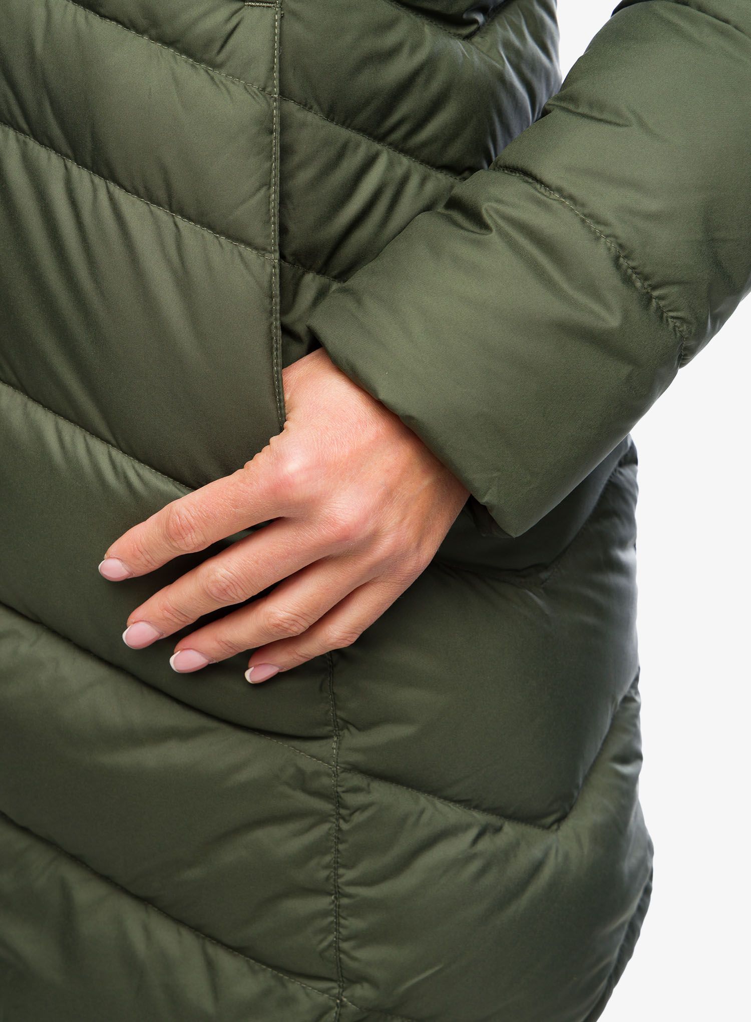 Puhast plašč Marmot Montreal Coat - nori