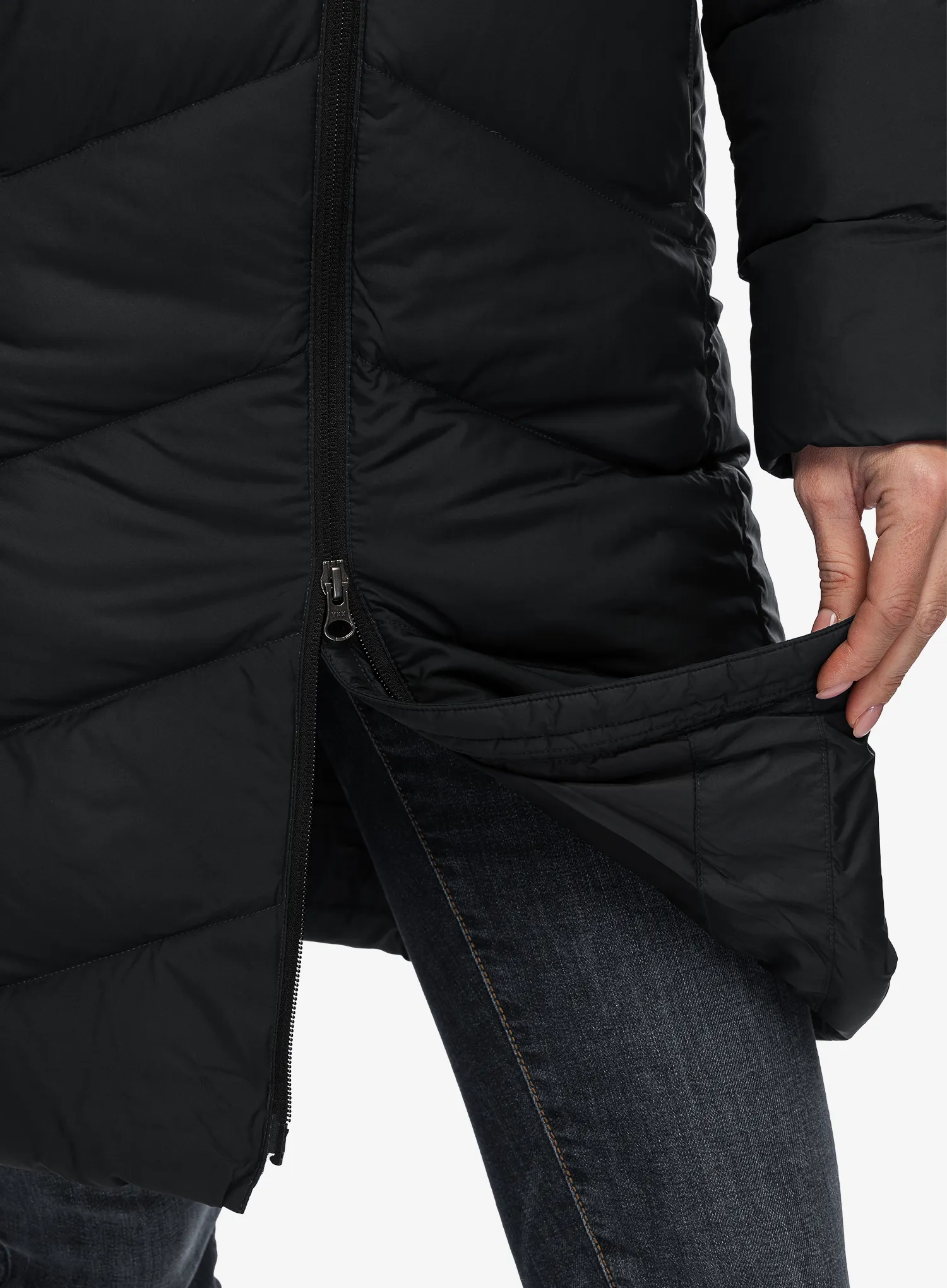 Puhast plašč Marmot Montreaux Coat - black/black