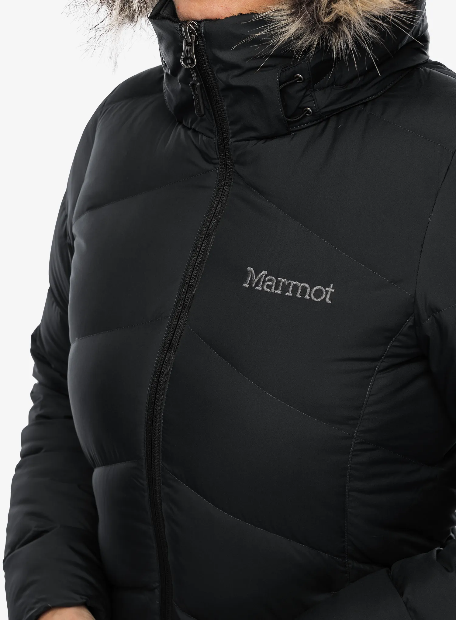 Puhast plašč Marmot Montreaux Coat - black/black