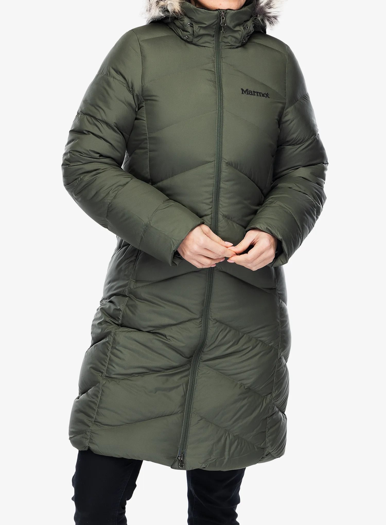 Puhast plašč Marmot Montreaux Coat - nori/nori