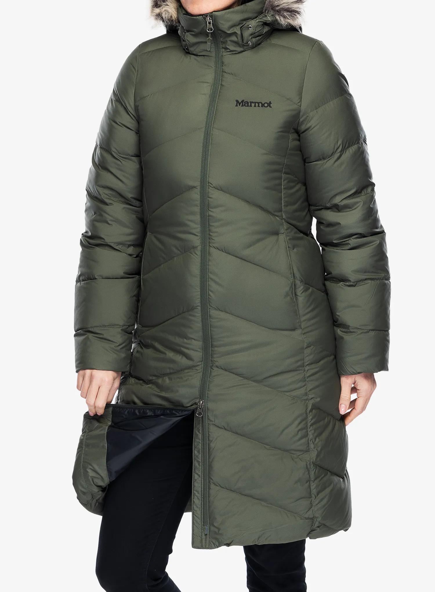 Puhast plašč Marmot Montreaux Coat - nori/nori