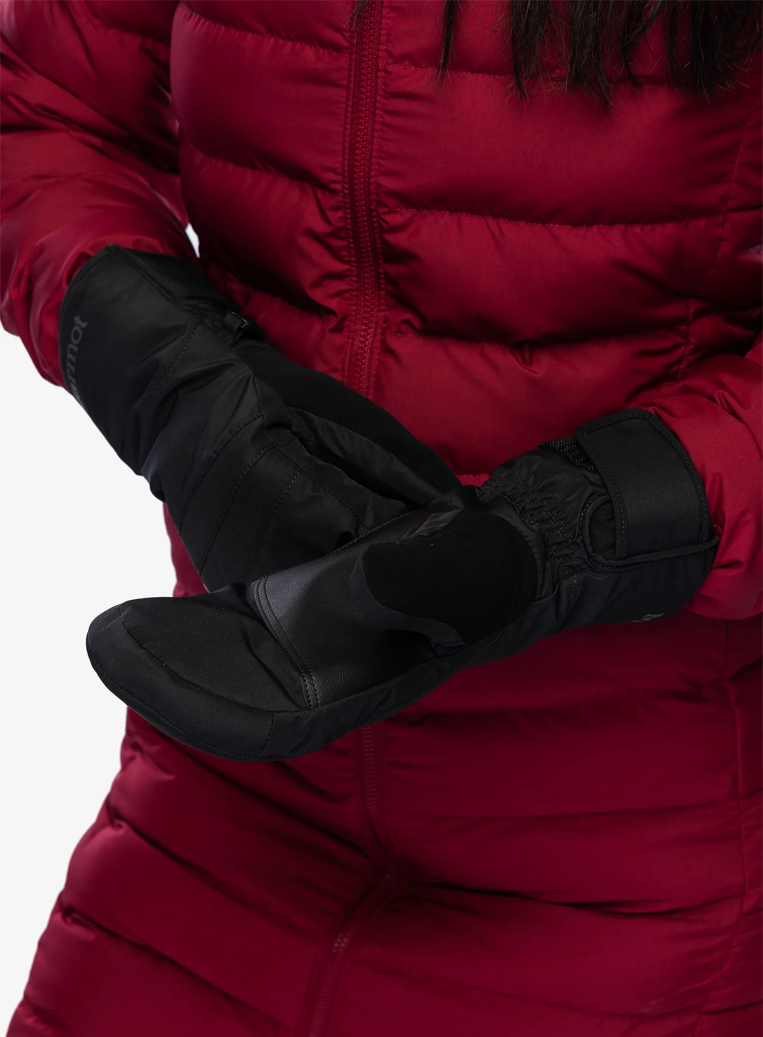 Ženski palčniki Marmot Moraine Mitt - black/black