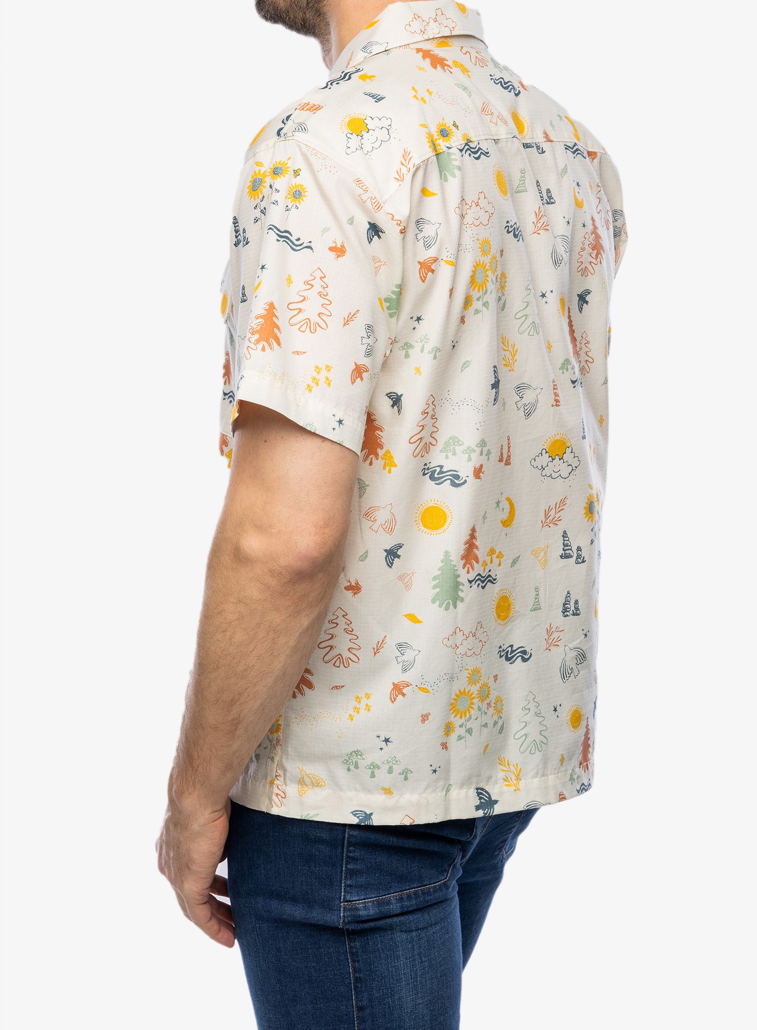Srajca Marmot Muir Camp Novelty S/S - papyrus trail mix
